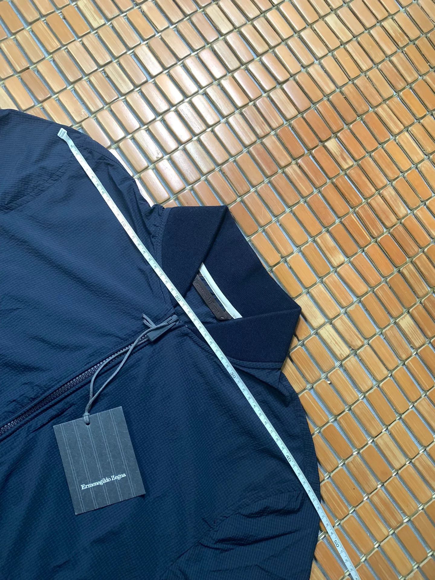 Ermenegildo Zegna Ermenegildo Zegna Seersucker Coach Jacket Size US M / EU 48-50 / 2 - 7 Thumbnail