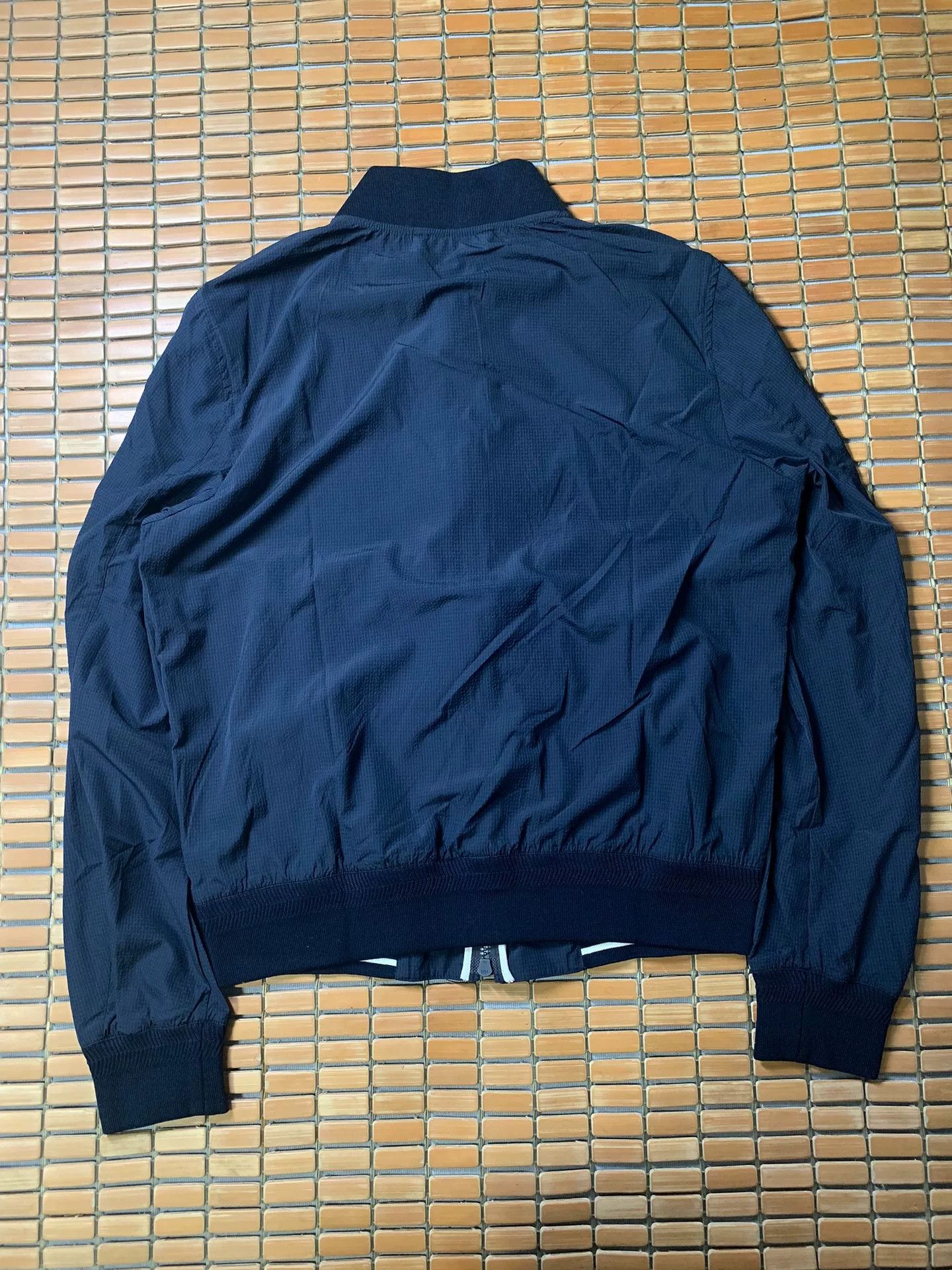 Ermenegildo Zegna Ermenegildo Zegna Seersucker Coach Jacket Size US M / EU 48-50 / 2 - 2 Thumbnail