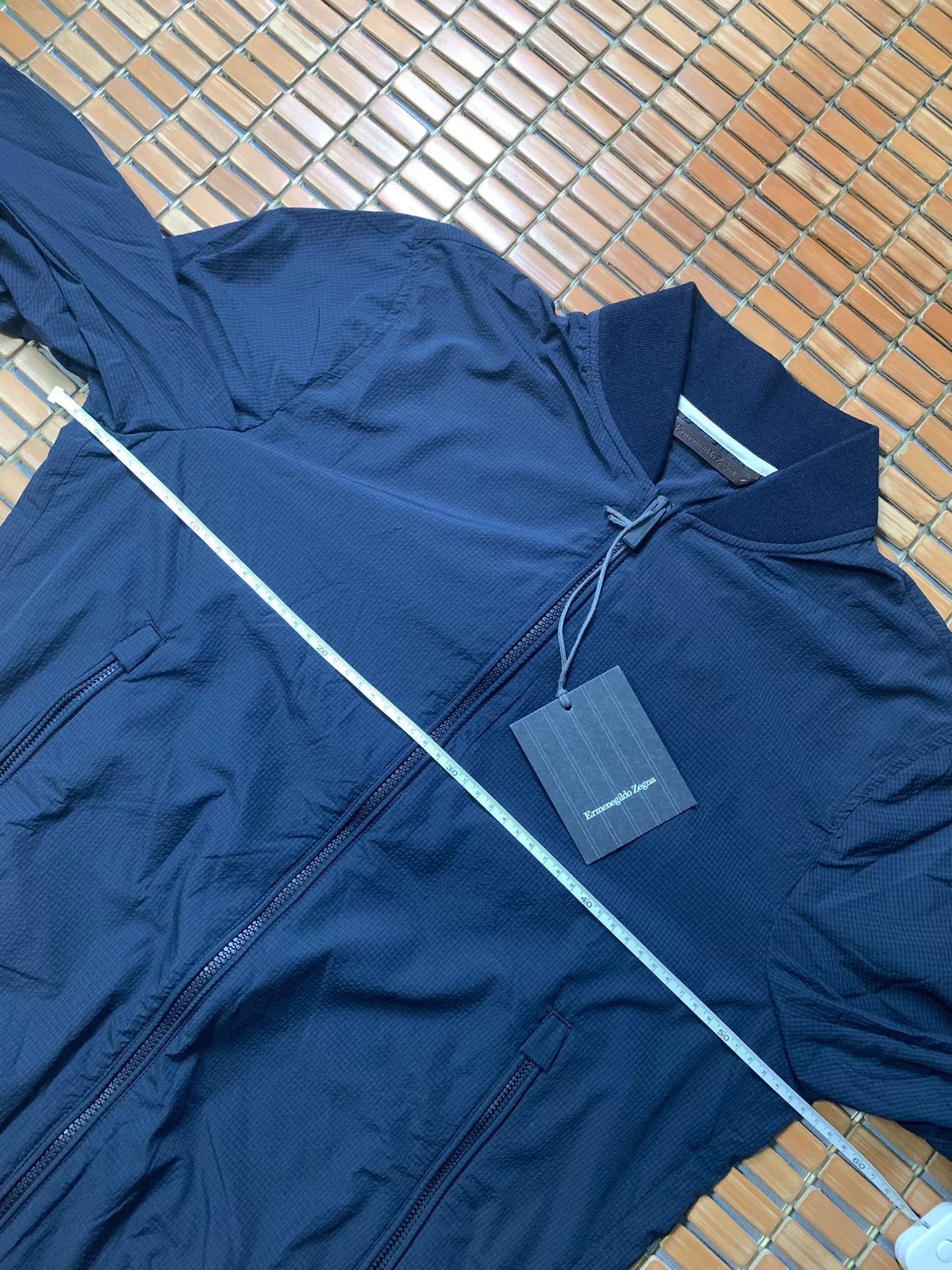 Ermenegildo Zegna Ermenegildo Zegna Seersucker Coach Jacket Size US M / EU 48-50 / 2 - 8 Thumbnail
