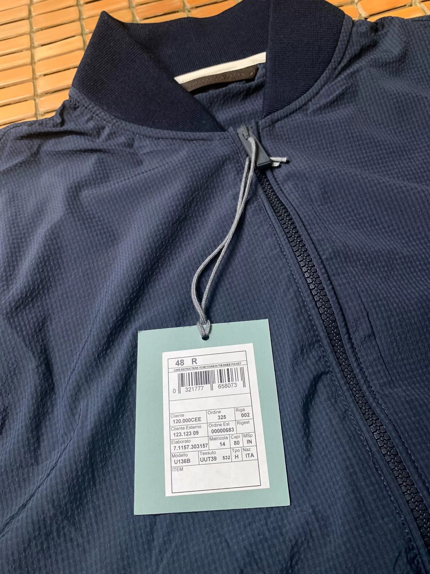 Ermenegildo Zegna Ermenegildo Zegna Seersucker Coach Jacket Size US M / EU 48-50 / 2 - 3 Thumbnail