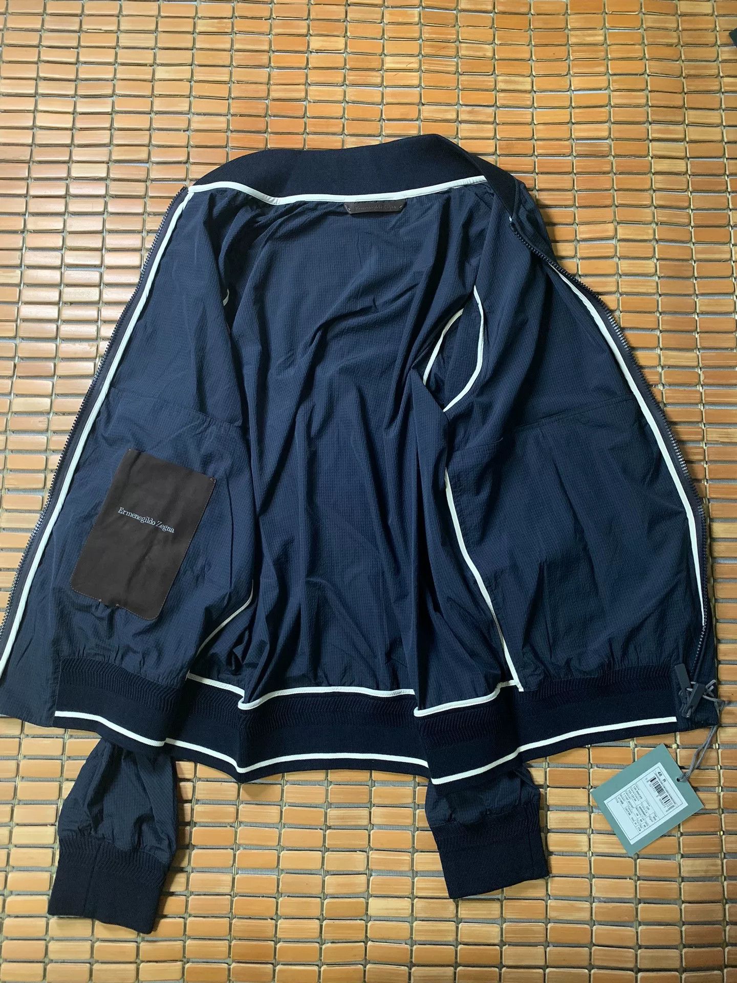 Ermenegildo Zegna Ermenegildo Zegna Seersucker Coach Jacket Size US M / EU 48-50 / 2 - 5 Thumbnail