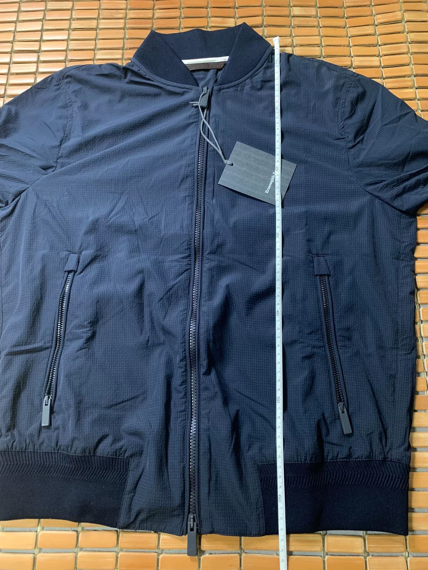 Ermenegildo Zegna Ermenegildo Zegna Seersucker Coach Jacket Size US M / EU 48-50 / 2 - 9 Thumbnail