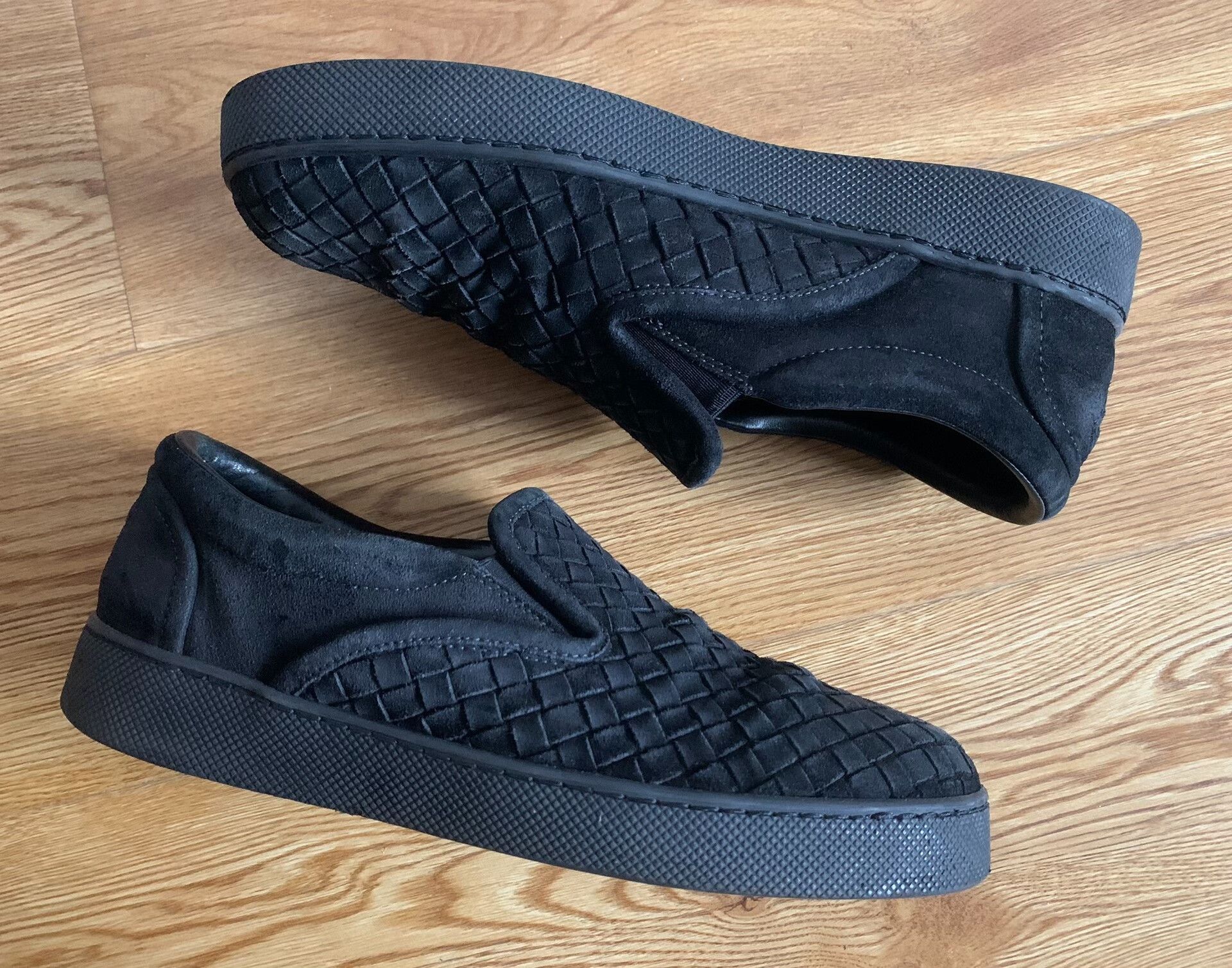 Bottega Veneta Bottega Veneta Suede Woven Slip-On Size US 6 / EU 39 - 3 Thumbnail