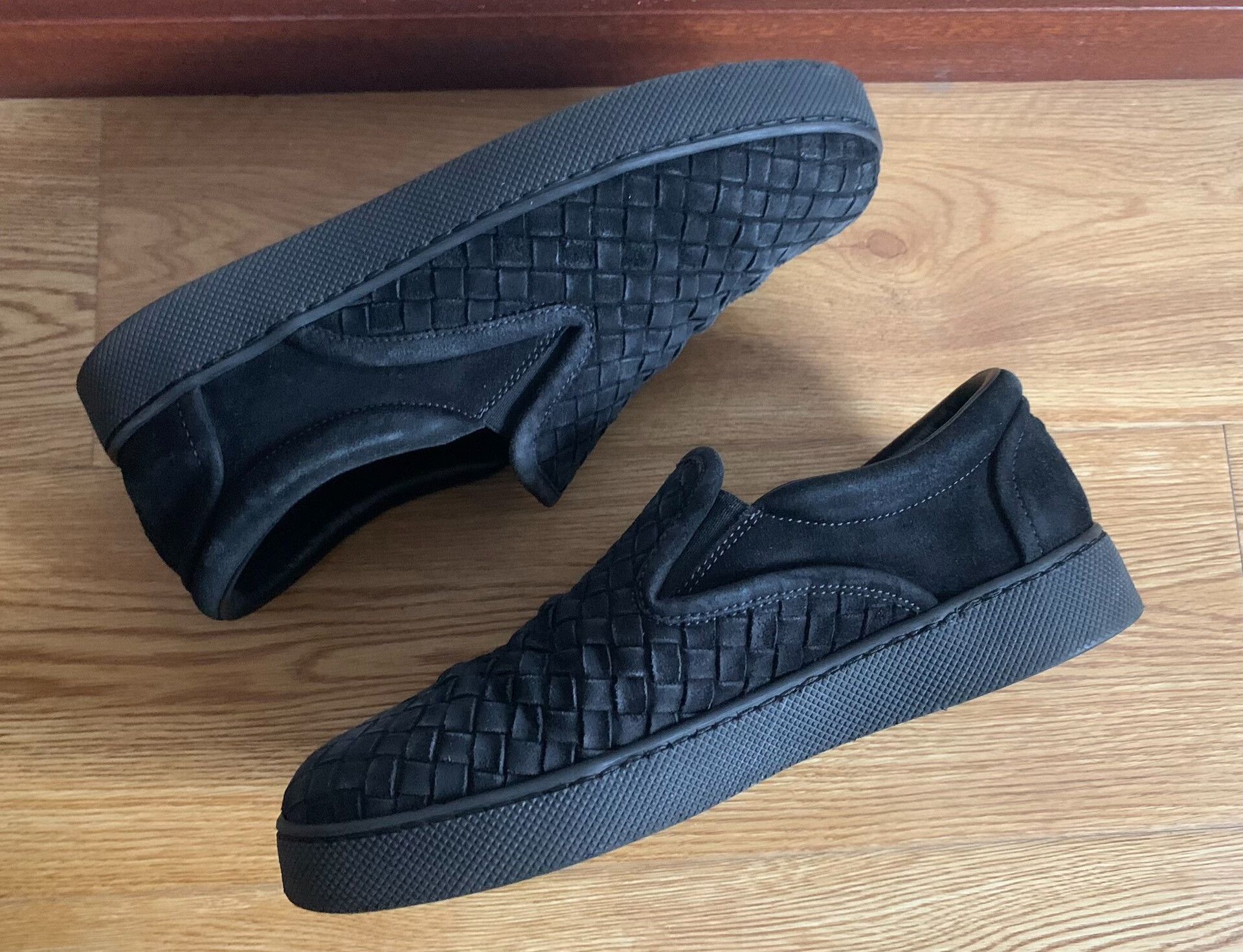 Bottega Veneta Bottega Veneta Suede Woven Slip-On Size US 6 / EU 39 - 4 Thumbnail