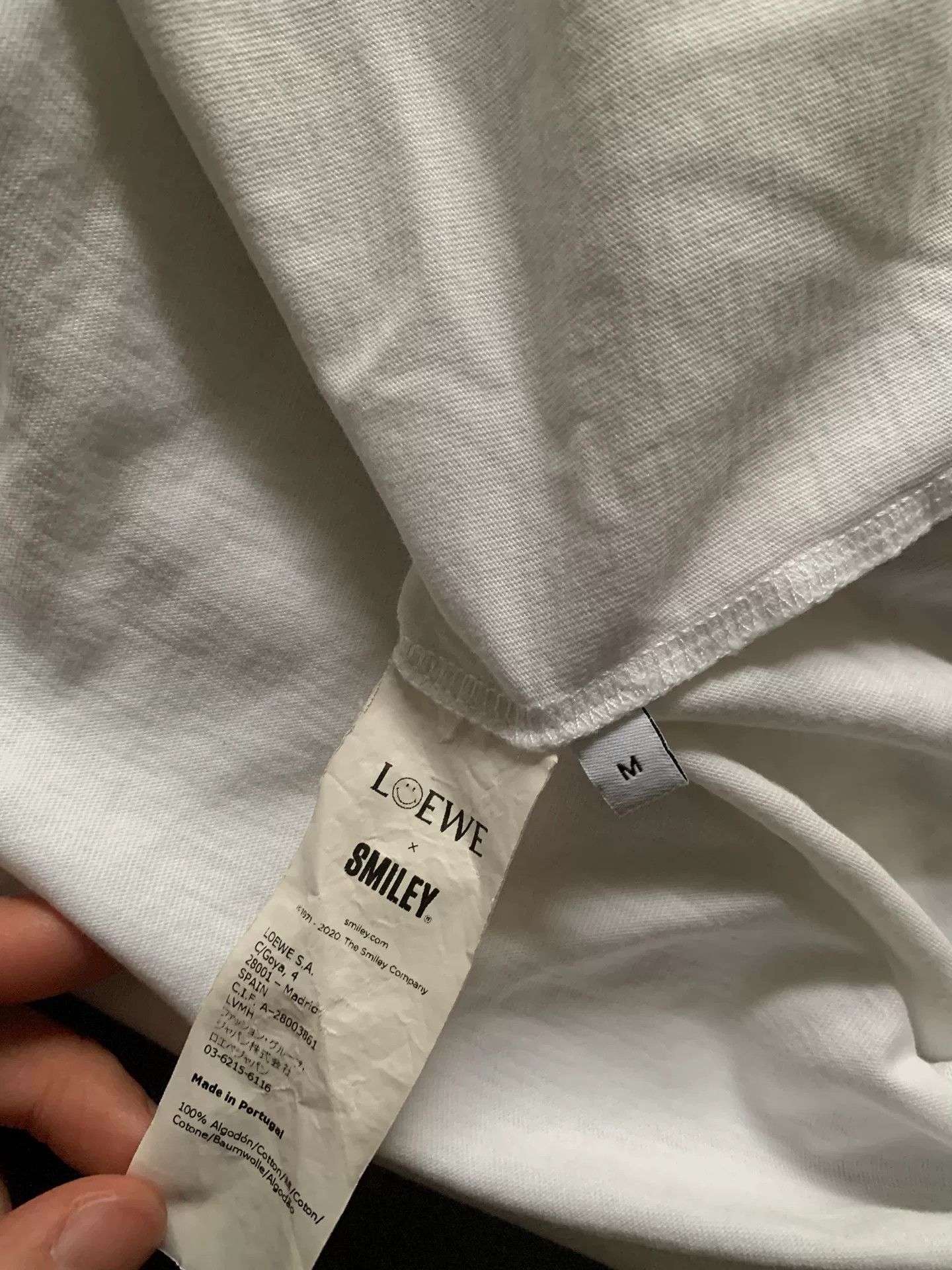 Loewe LOEWE Smiley Short Sleeve T-shirt Size US M / EU 48-50 / 2 - 5 Thumbnail