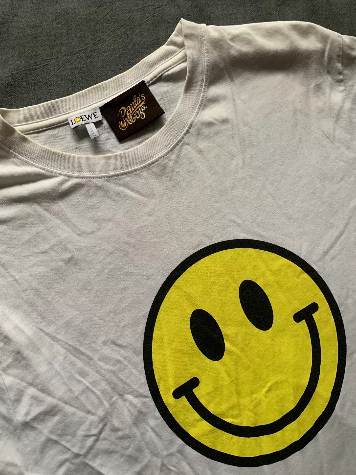 Loewe LOEWE Smiley Short Sleeve T-shirt Size US M / EU 48-50 / 2 - 3 Thumbnail