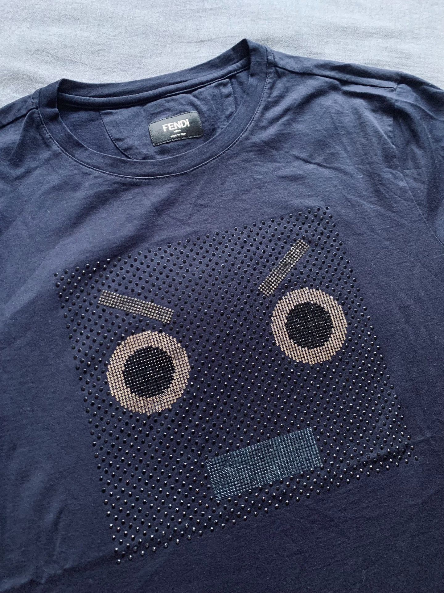 Fendi Fendi Diamond Robot Short-Sleeve Tee Size US M / EU 48-50 / 2 - 3 Thumbnail