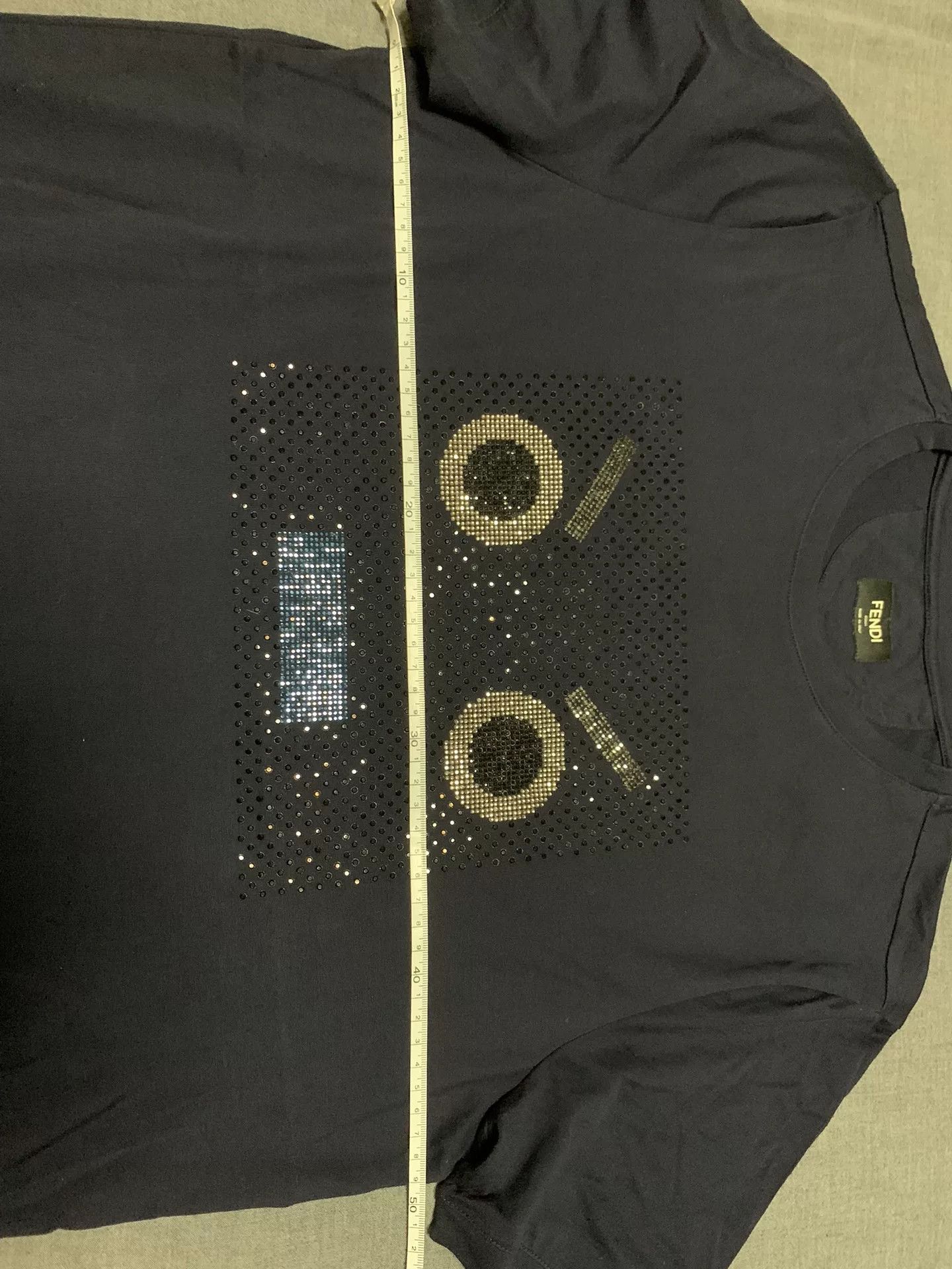 Fendi Fendi Diamond Robot Short-Sleeve Tee Size US M / EU 48-50 / 2 - 7 Thumbnail