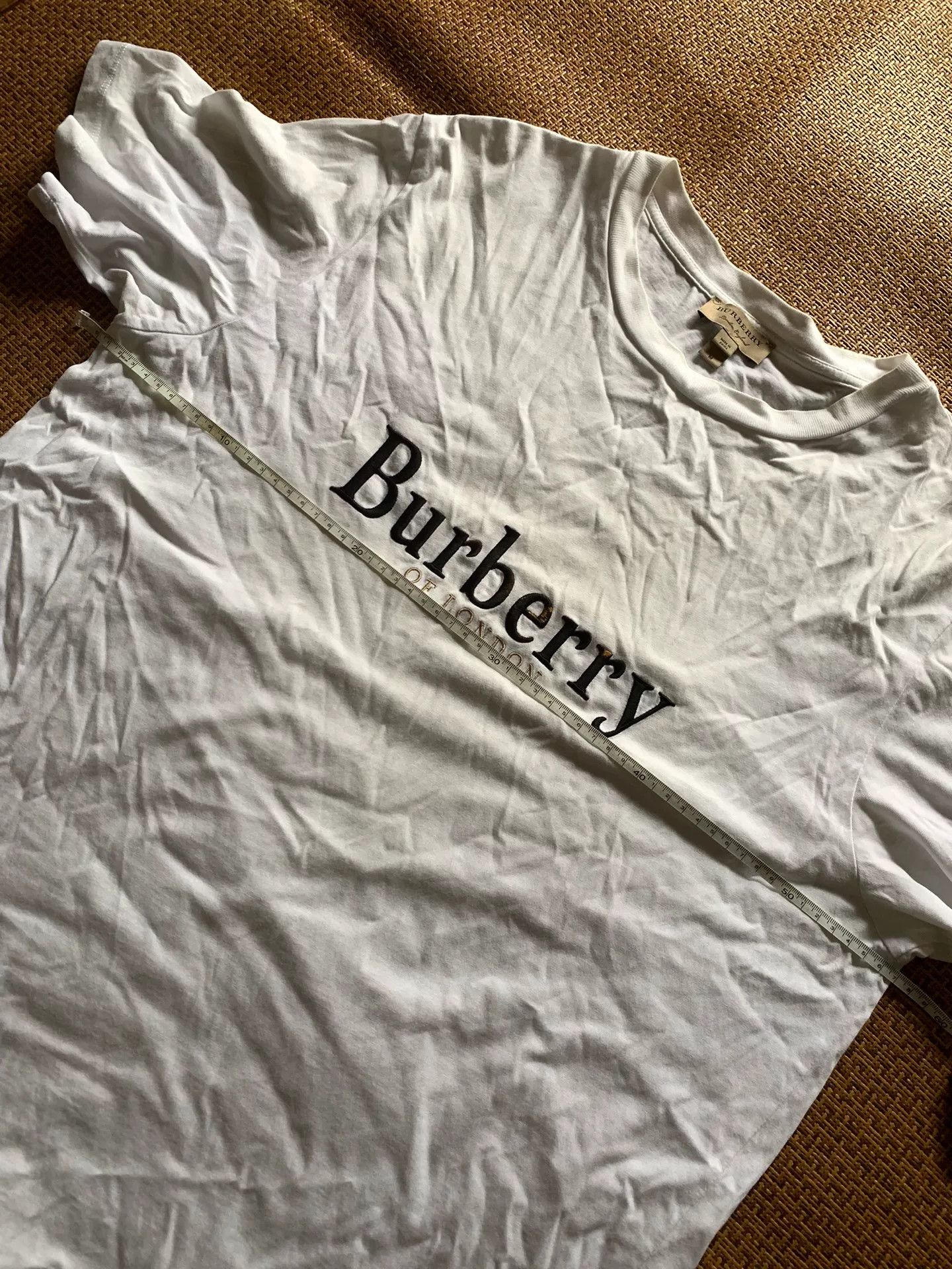 Burberry Burberry Embroidered Short Sleeve Tee Size US M / EU 48-50 / 2 - 5 Thumbnail