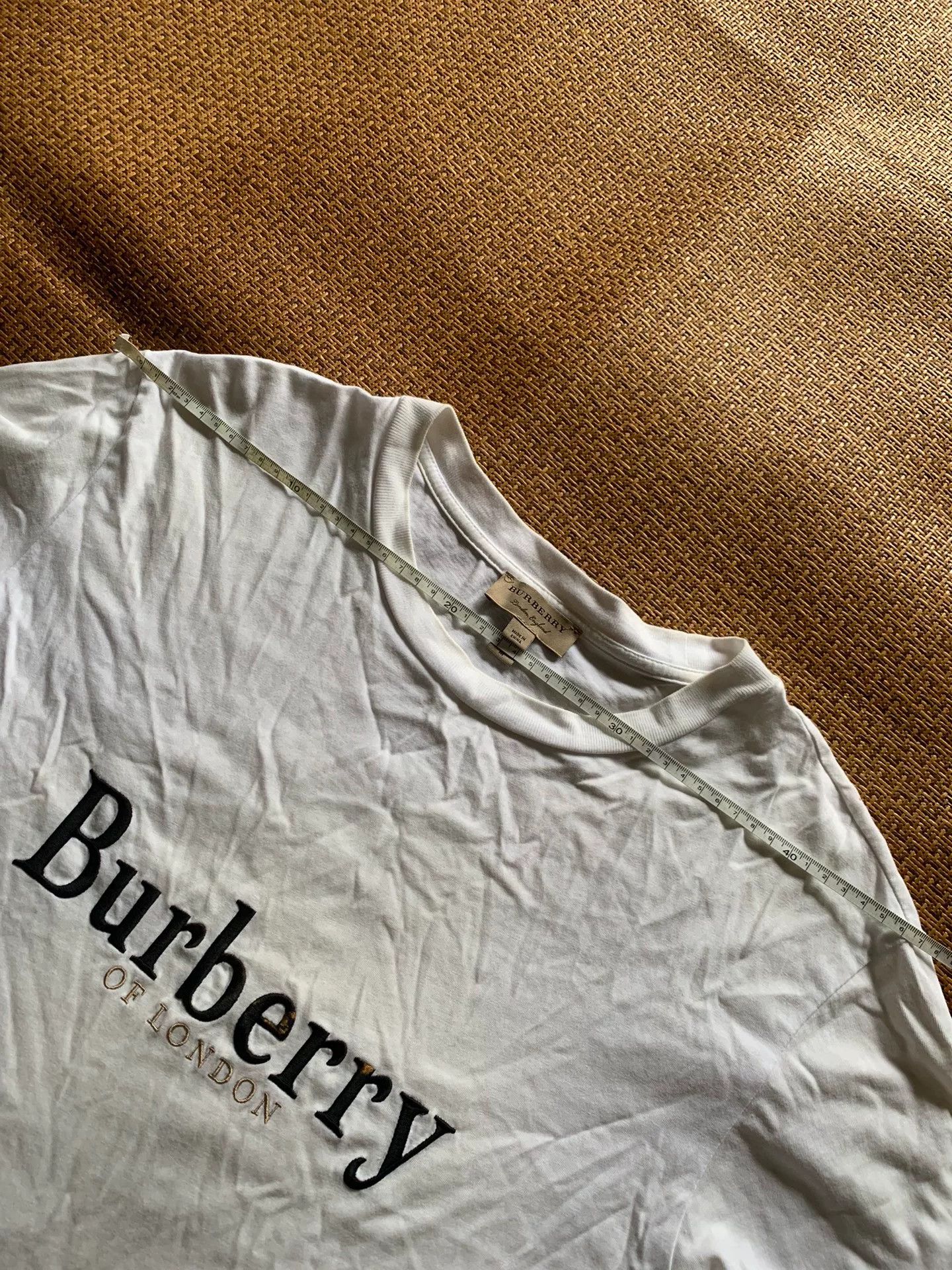 Burberry Burberry Embroidered Short Sleeve Tee Size US M / EU 48-50 / 2 - 6 Thumbnail