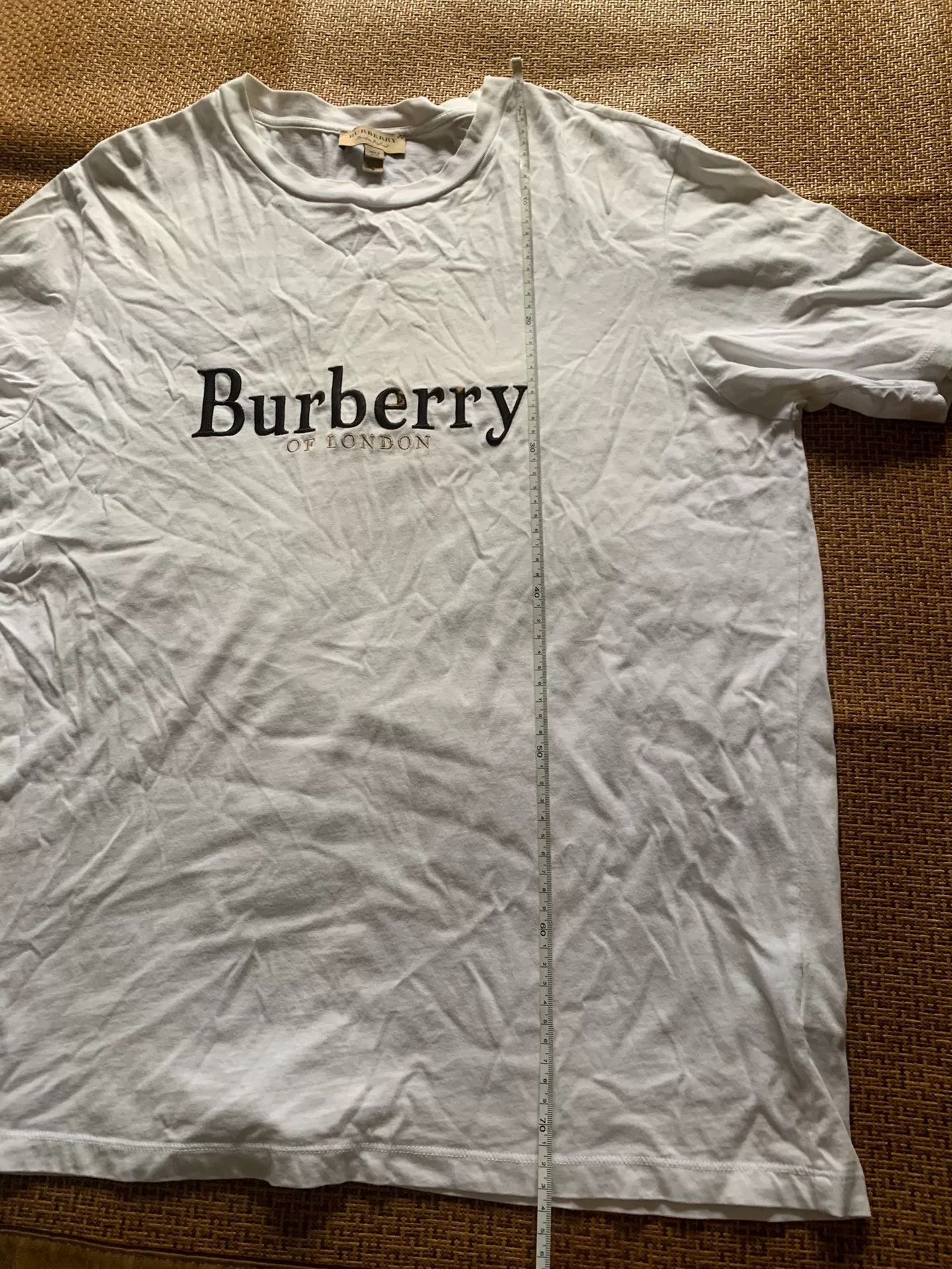 Burberry Burberry Embroidered Short Sleeve Tee Size US M / EU 48-50 / 2 - 7 Thumbnail