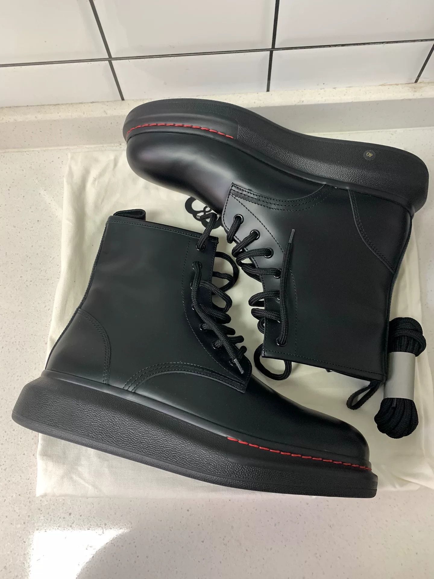 Alexander McQueen Alexander McQueen Platform High-Top Size US 7 / EU 40 - 4 Thumbnail