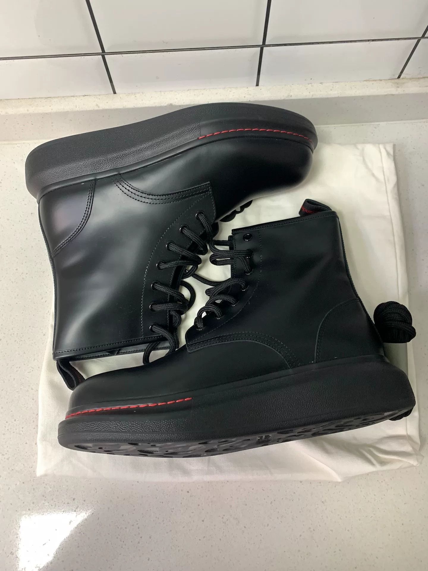 Alexander McQueen Alexander McQueen Platform High-Top Size US 7 / EU 40 - 5 Thumbnail