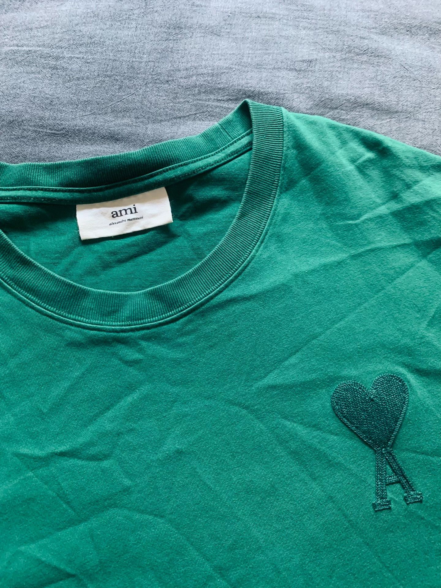 AMI ami Heart Embroidery Short Sleeve Size US XL / EU 56 / 4 - 3 Thumbnail
