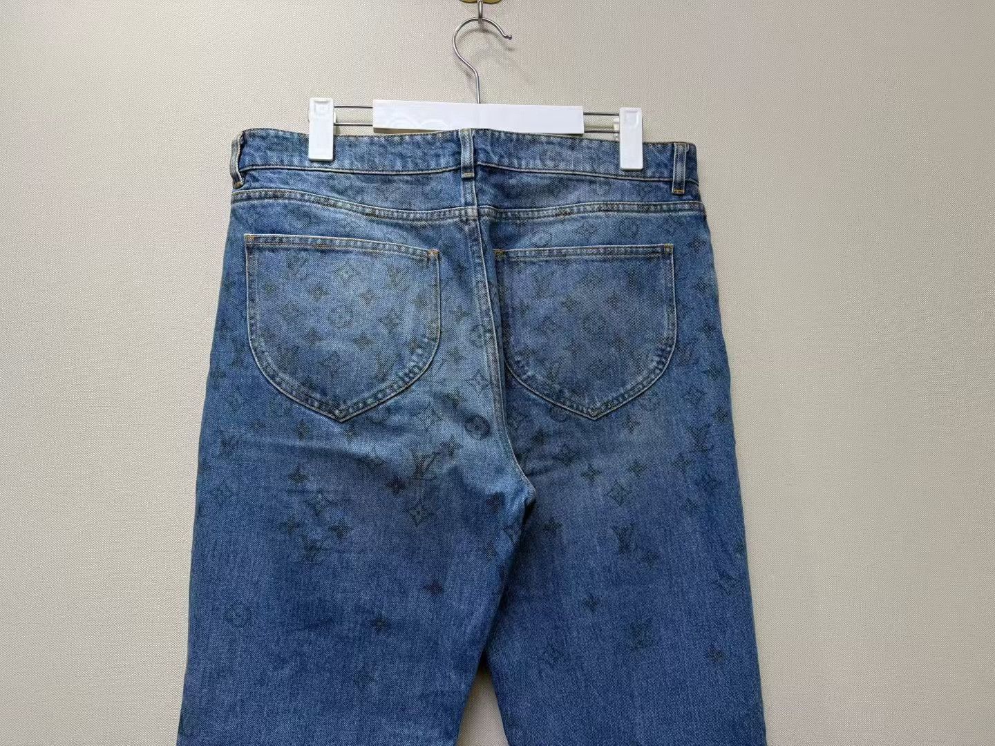 Louis Vuitton Louis Vuitton All-Over Logo Gradient Jeans Size US 28 / EU 44 - 5 Thumbnail