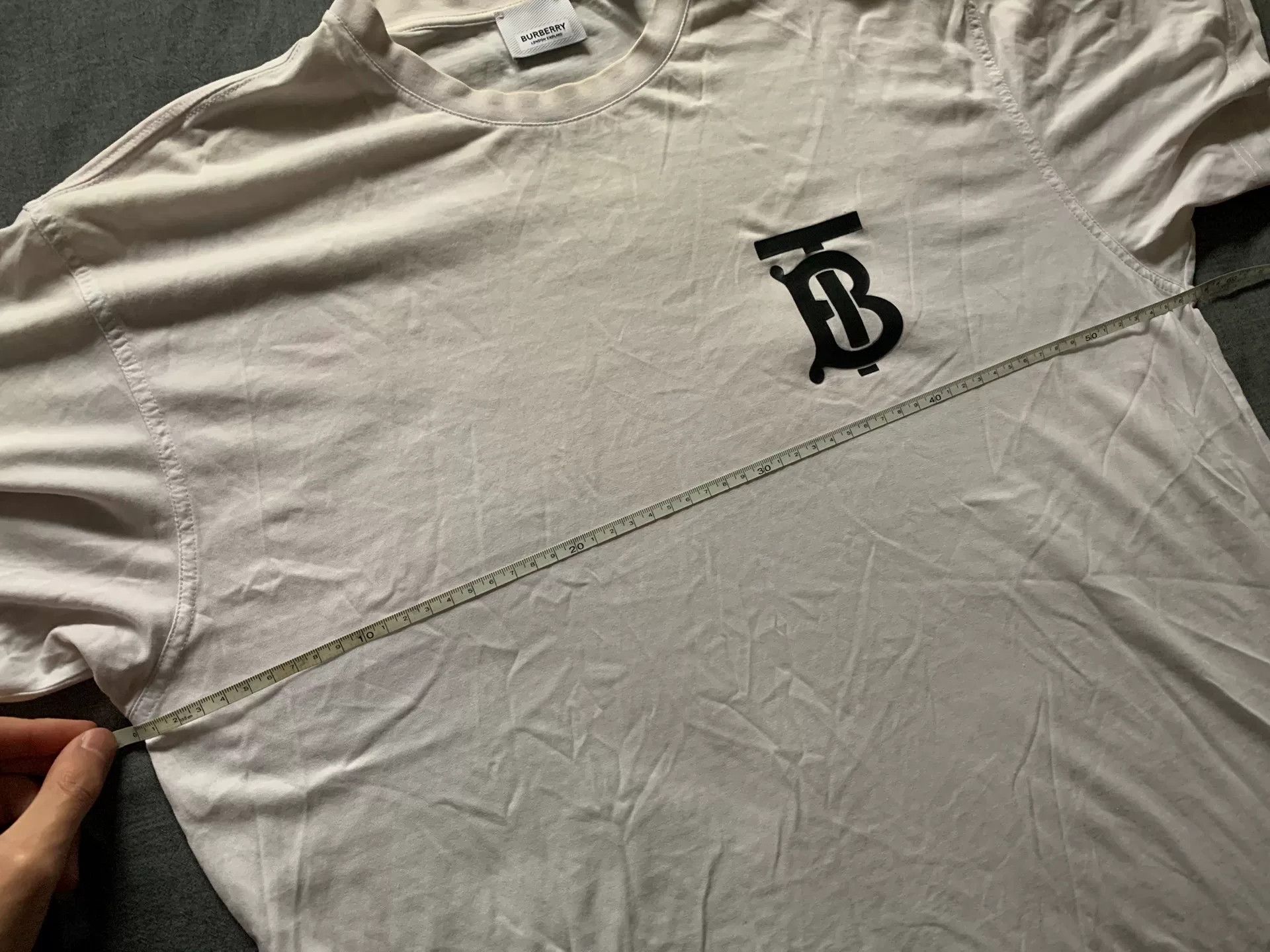 Burberry Burberry B Logo Print Short Sleeve Size US S / EU 44-46 / 1 - 5 Thumbnail