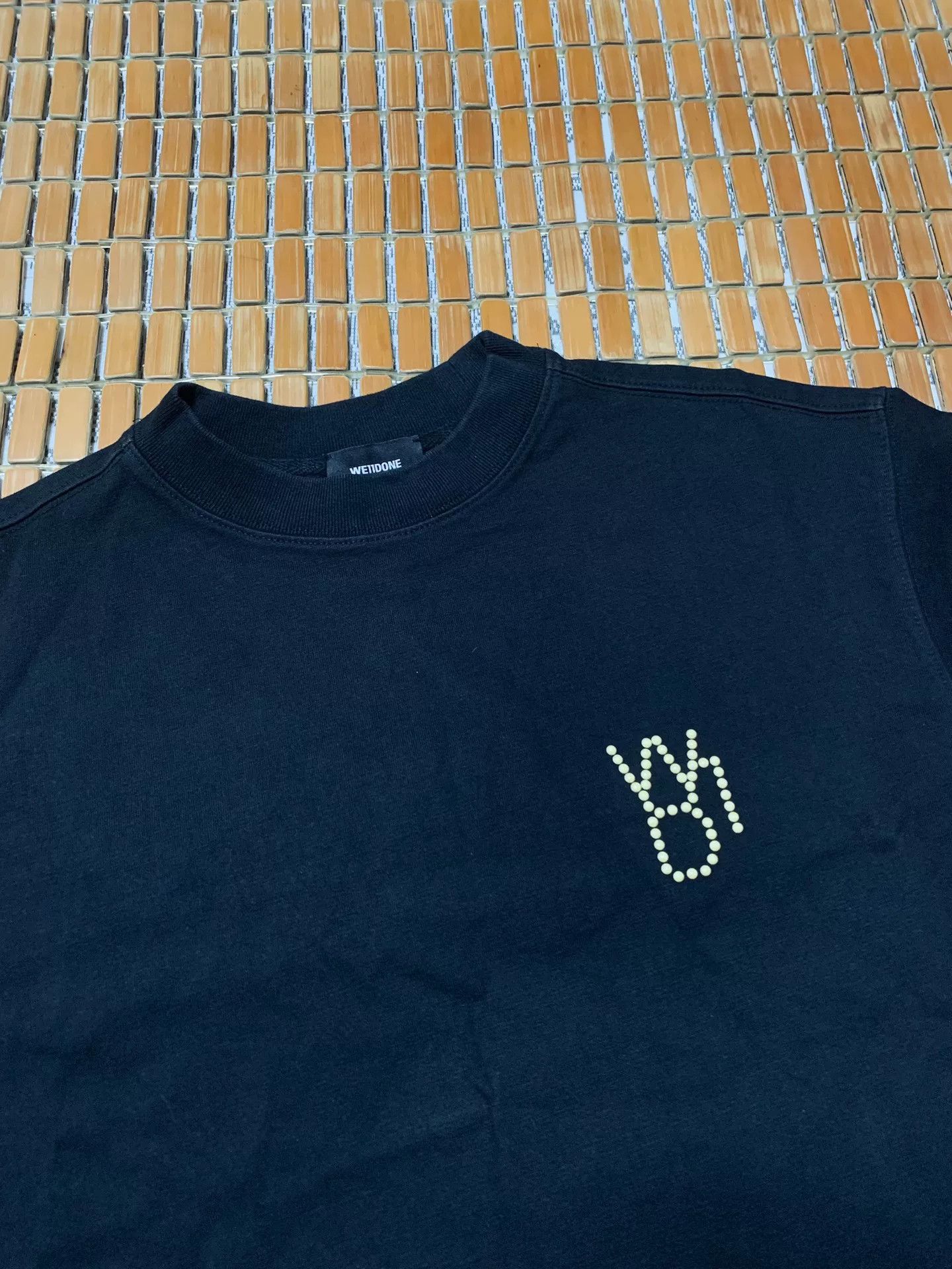 WE11DONE We11done Rhinestone Pearl Short Sleeve Size XS / US 0-2 / IT 36-38 - 2 Thumbnail