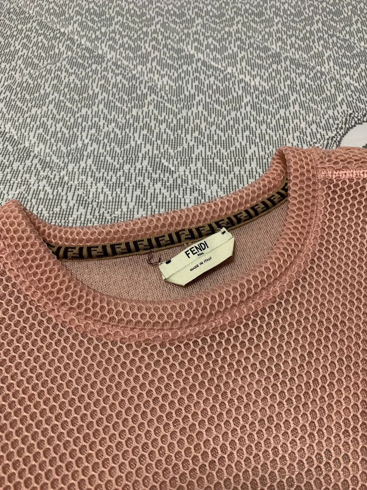 Fendi FENDI Mesh Print Sweatshirt Size XS / US 0-2 / IT 36-38 - 9 Thumbnail