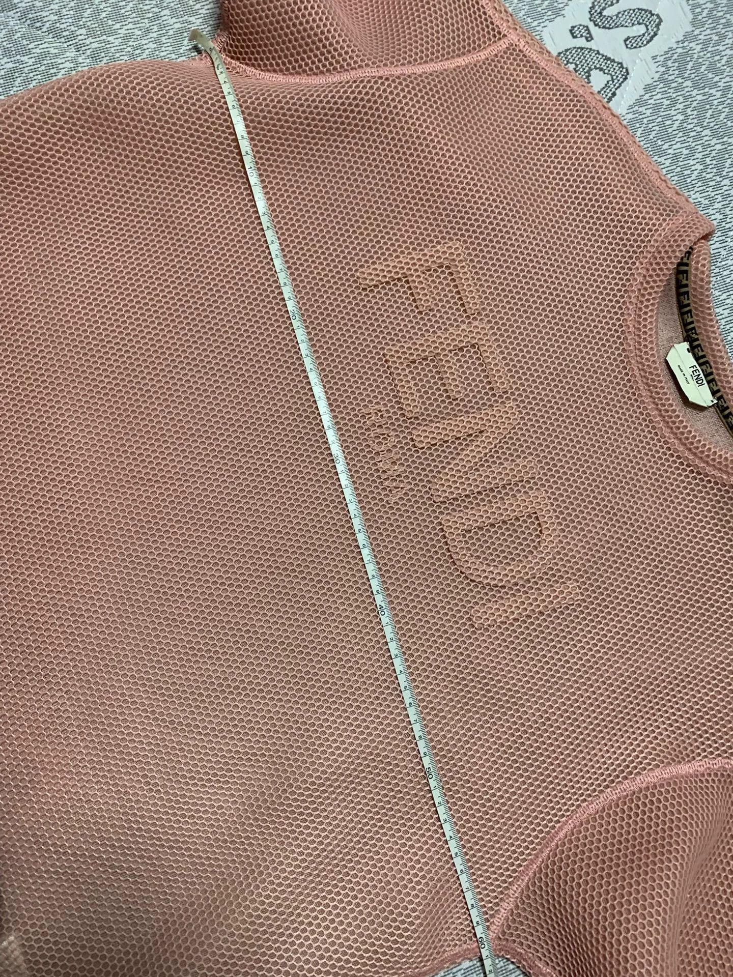 Fendi FENDI Mesh Print Sweatshirt Size XS / US 0-2 / IT 36-38 - 6 Thumbnail