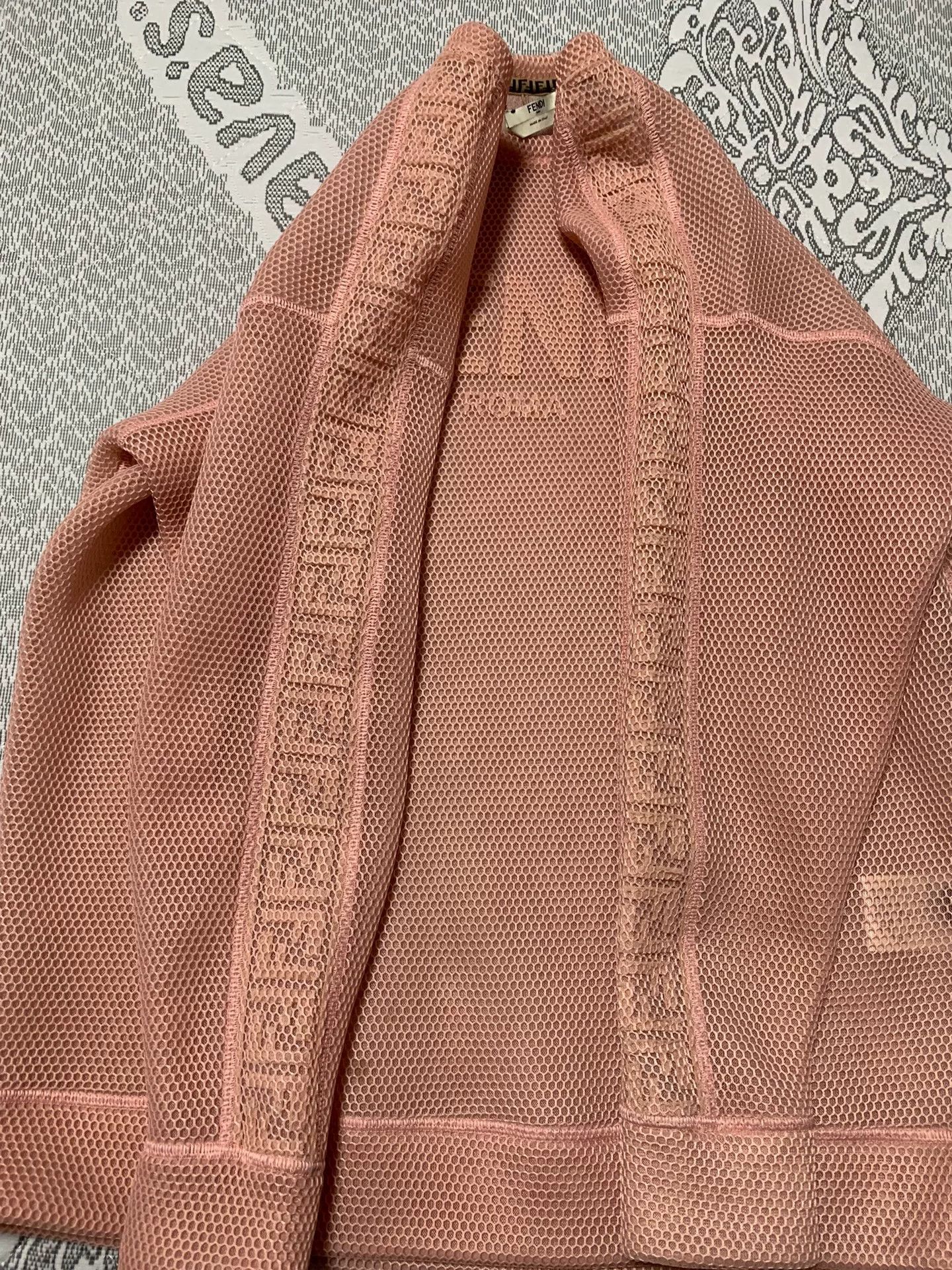 Fendi FENDI Mesh Print Sweatshirt Size XS / US 0-2 / IT 36-38 - 4 Thumbnail