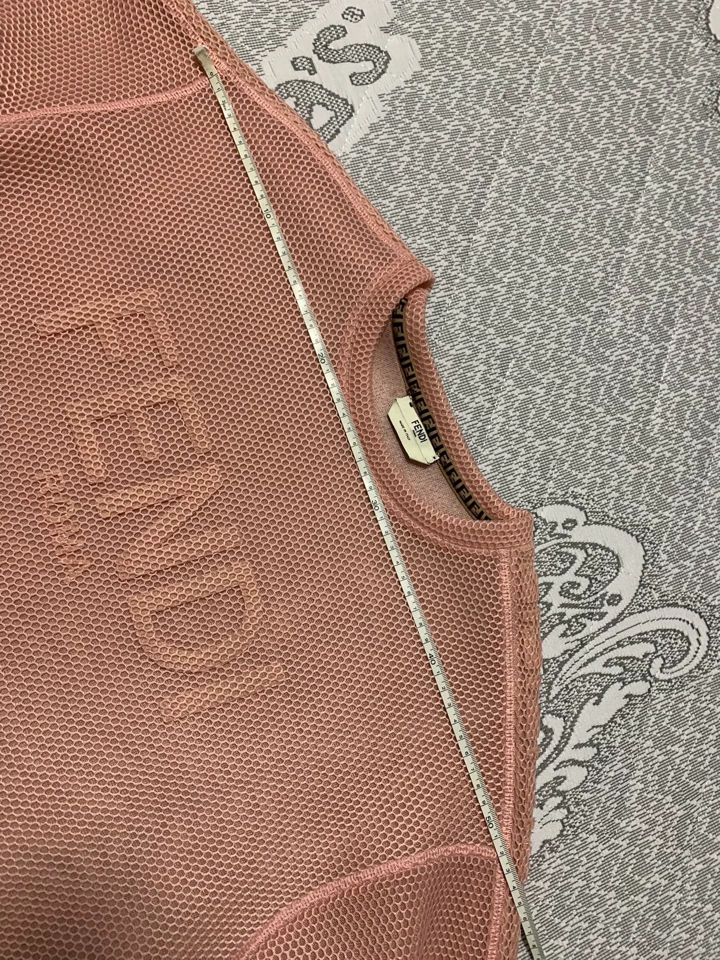 Fendi FENDI Mesh Print Sweatshirt Size XS / US 0-2 / IT 36-38 - 5 Thumbnail