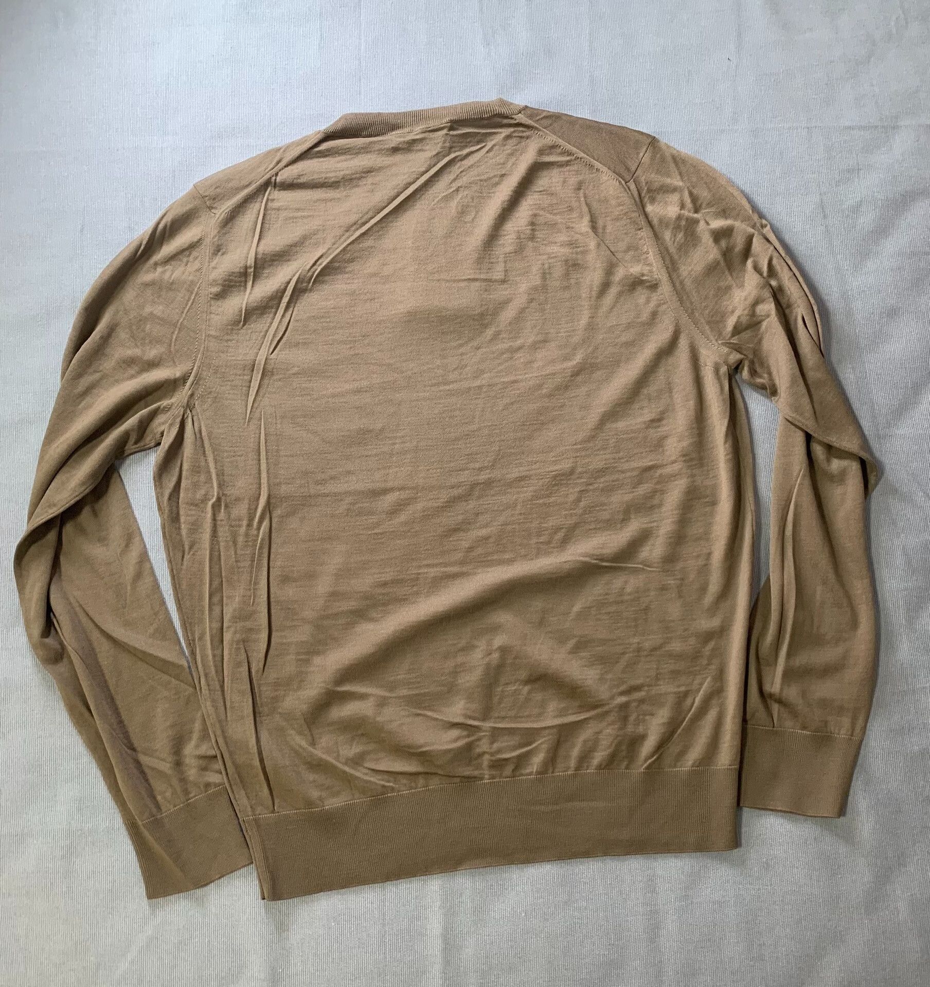 Ermenegildo Zegna Ermenegildo Zegna Wool Knit Sweater Size US M / EU 48-50 / 2 - 2 Thumbnail