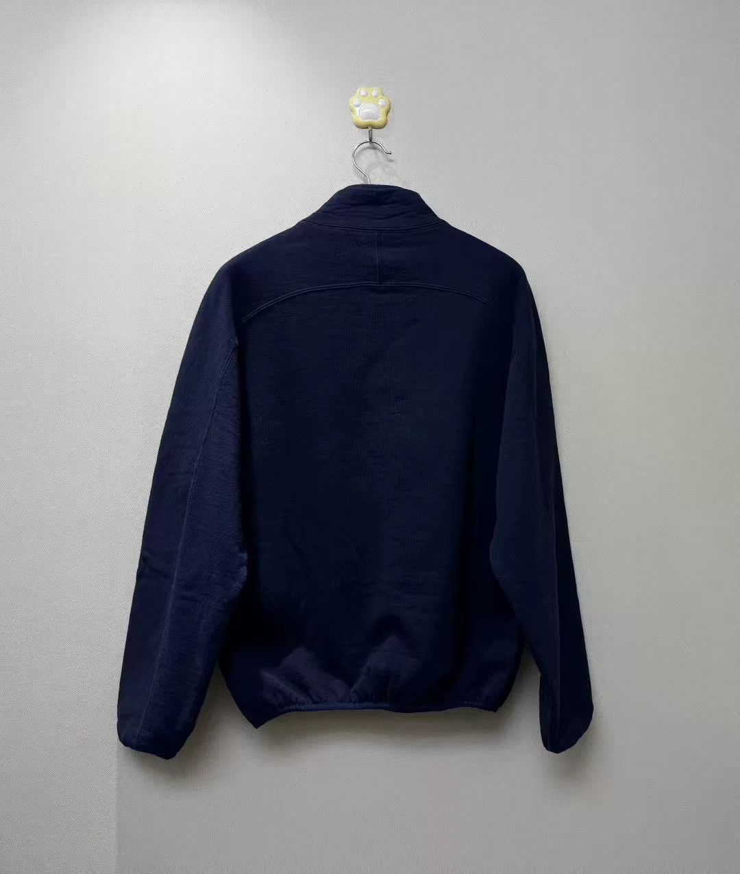 Dior DIOR Navy Embroidered 47 Letter Half-Zip Sweatshirt Size XS / US 0-2 / IT 36-38 - 4 Thumbnail