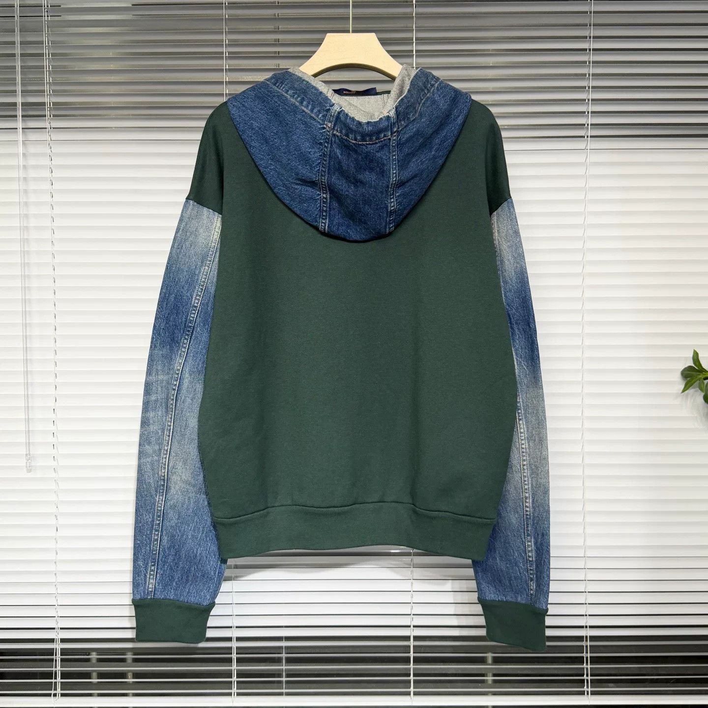 Louis Vuitton LV Denim Patchwork Zip Hoodie XL Size US XL / EU 56 / 4 - 2 Thumbnail