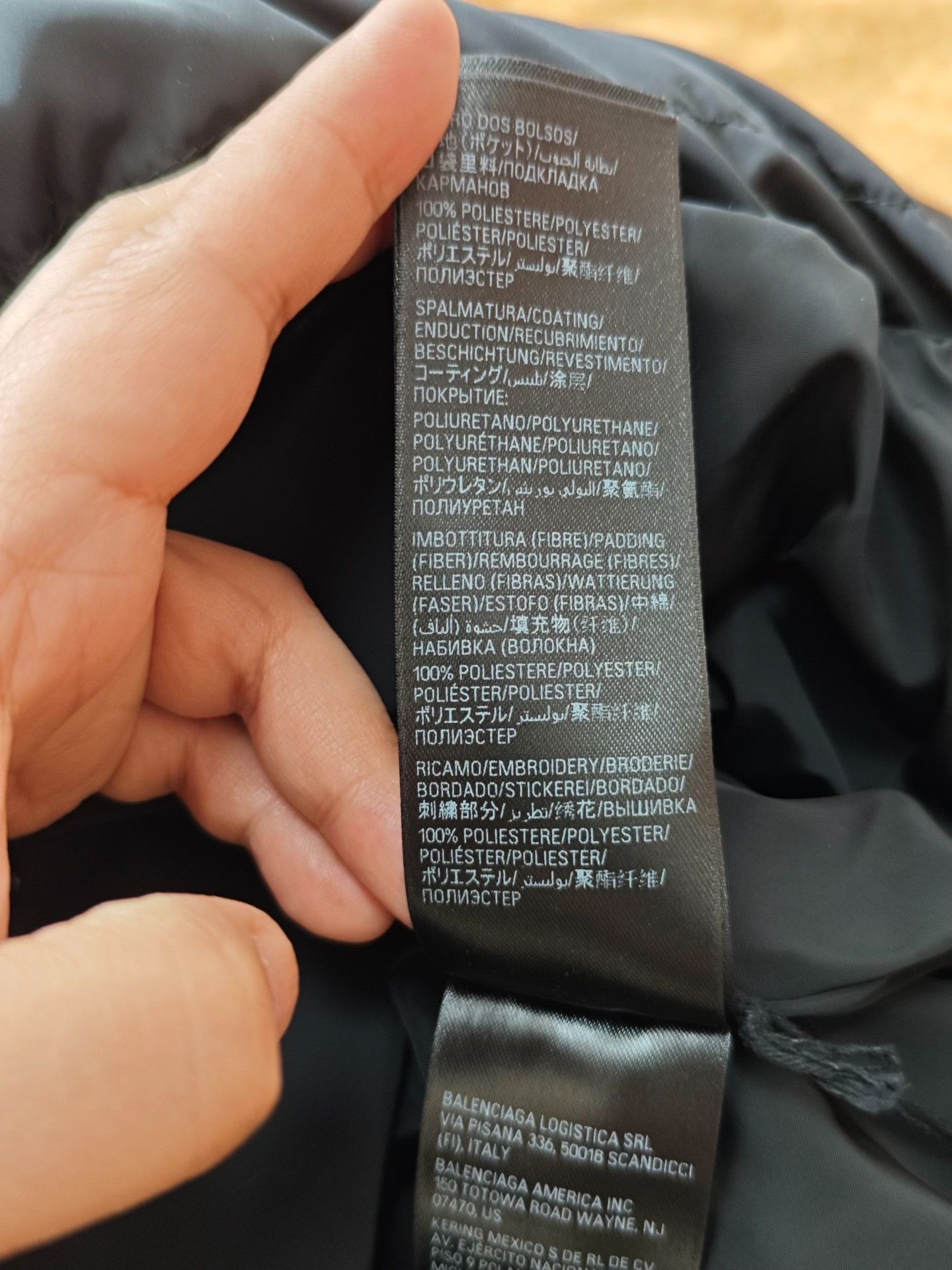 Balenciaga Balenciaga Runway Double Ring Logo Black Down Jacket Size US M / EU 48-50 / 2 - 6 Thumbnail