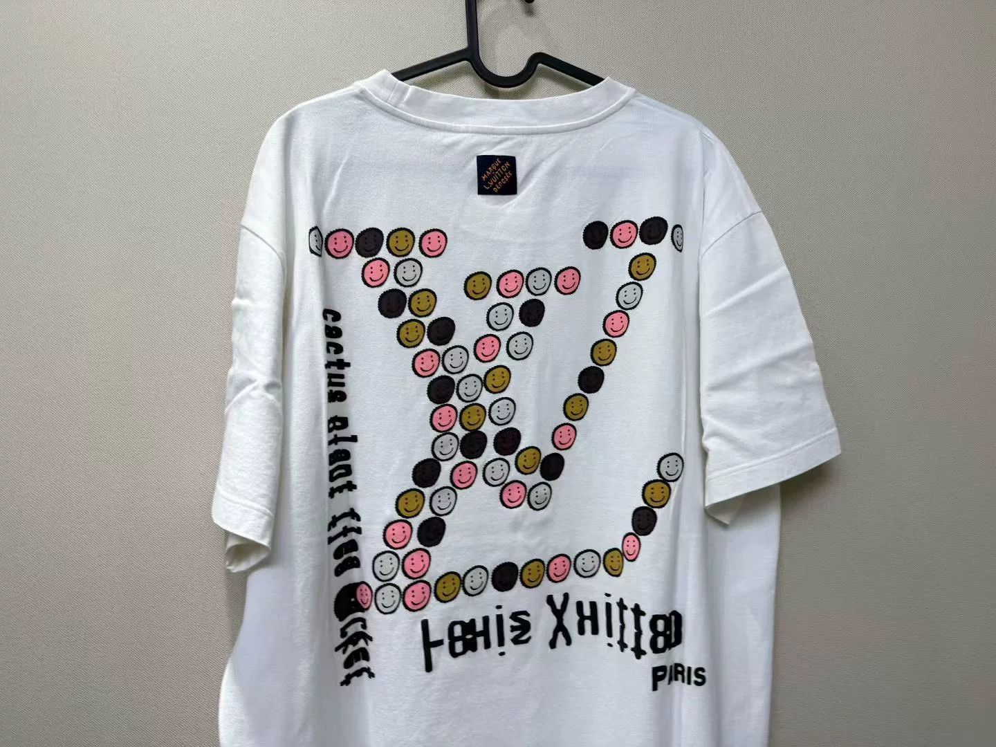 Virgil Abloh Louis Vuitton x CPFM Smile Logo Tee Size US XL / EU 56 / 4 - 5 Thumbnail