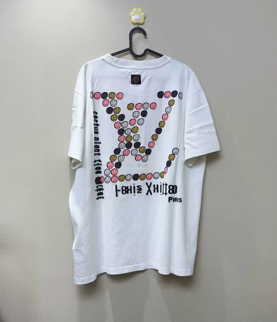Virgil Abloh Louis Vuitton x CPFM Smile Logo Tee Size US XL / EU 56 / 4 - 4 Thumbnail
