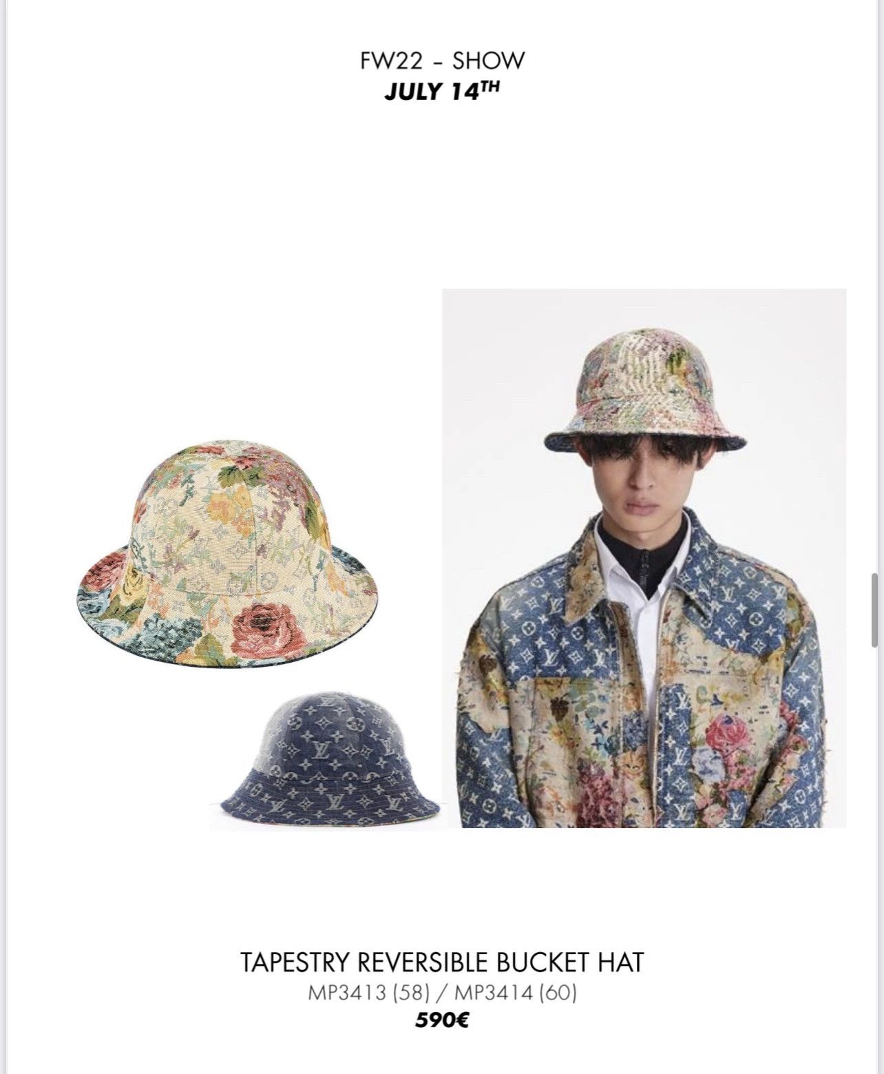 Louis Vuitton Louis Vuitton 22FW Distressed Denim Jacket Size US M / EU 48-50 / 2 - 7 Thumbnail