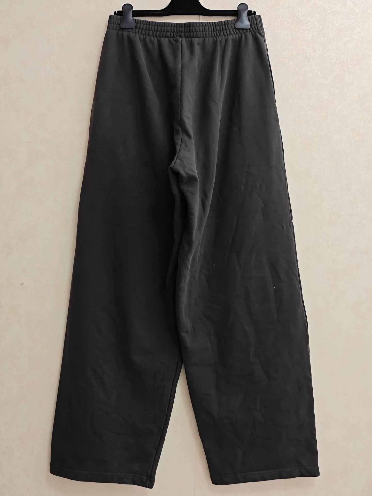 Balenciaga Balenciaga eBay Co-Branded Flocked Logo Black Sweatpants Size US 30 / EU 46 - 2 Thumbnail
