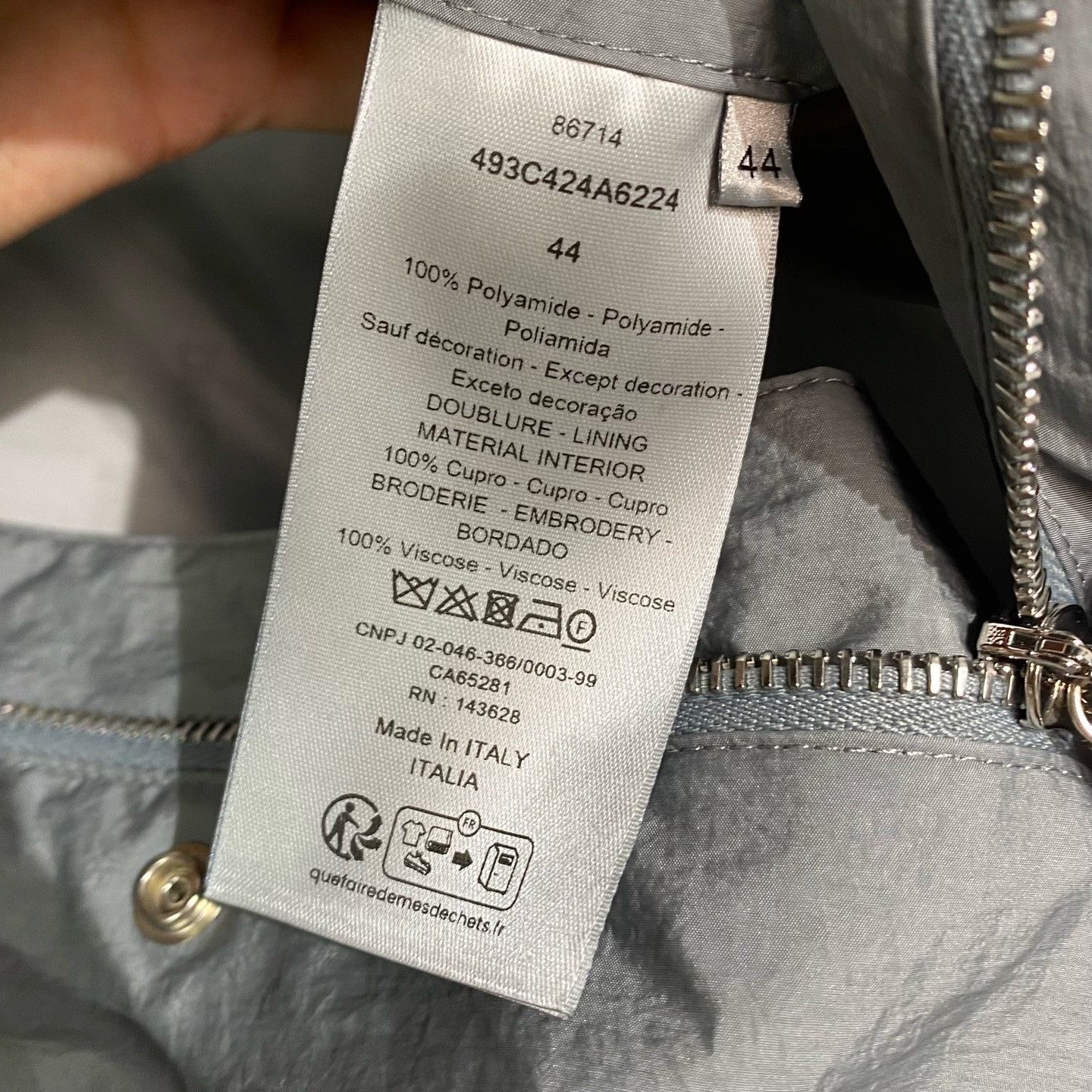 Dior Dior 25 Spring Hooded Jacket Size US S / EU 44-46 / 1 - 6 Thumbnail
