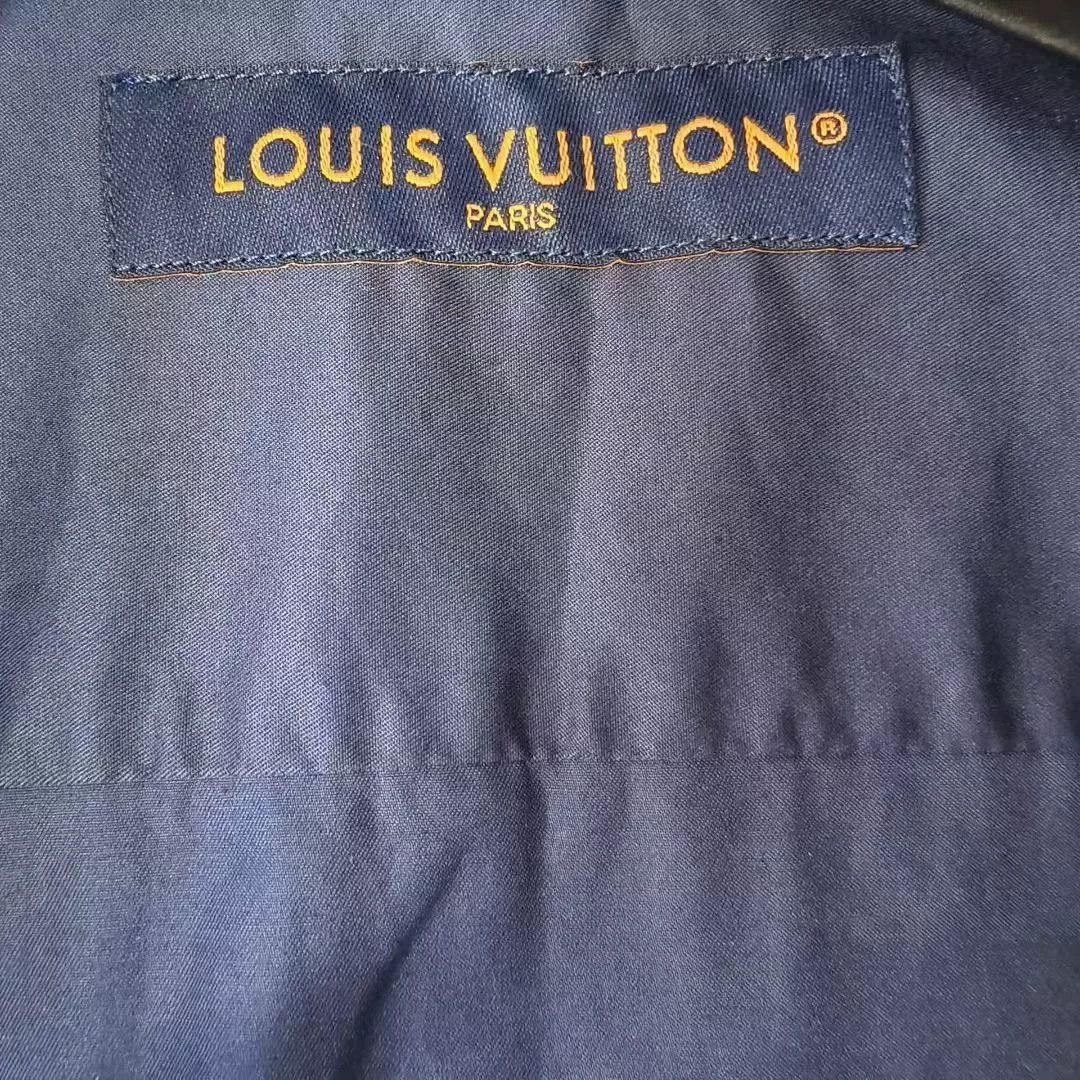 Louis Vuitton Louis Vuitton SS24 Solid Logo Embroidered Long Sleeve Shirt Size US L / EU 52-54 / 3 - 4 Thumbnail