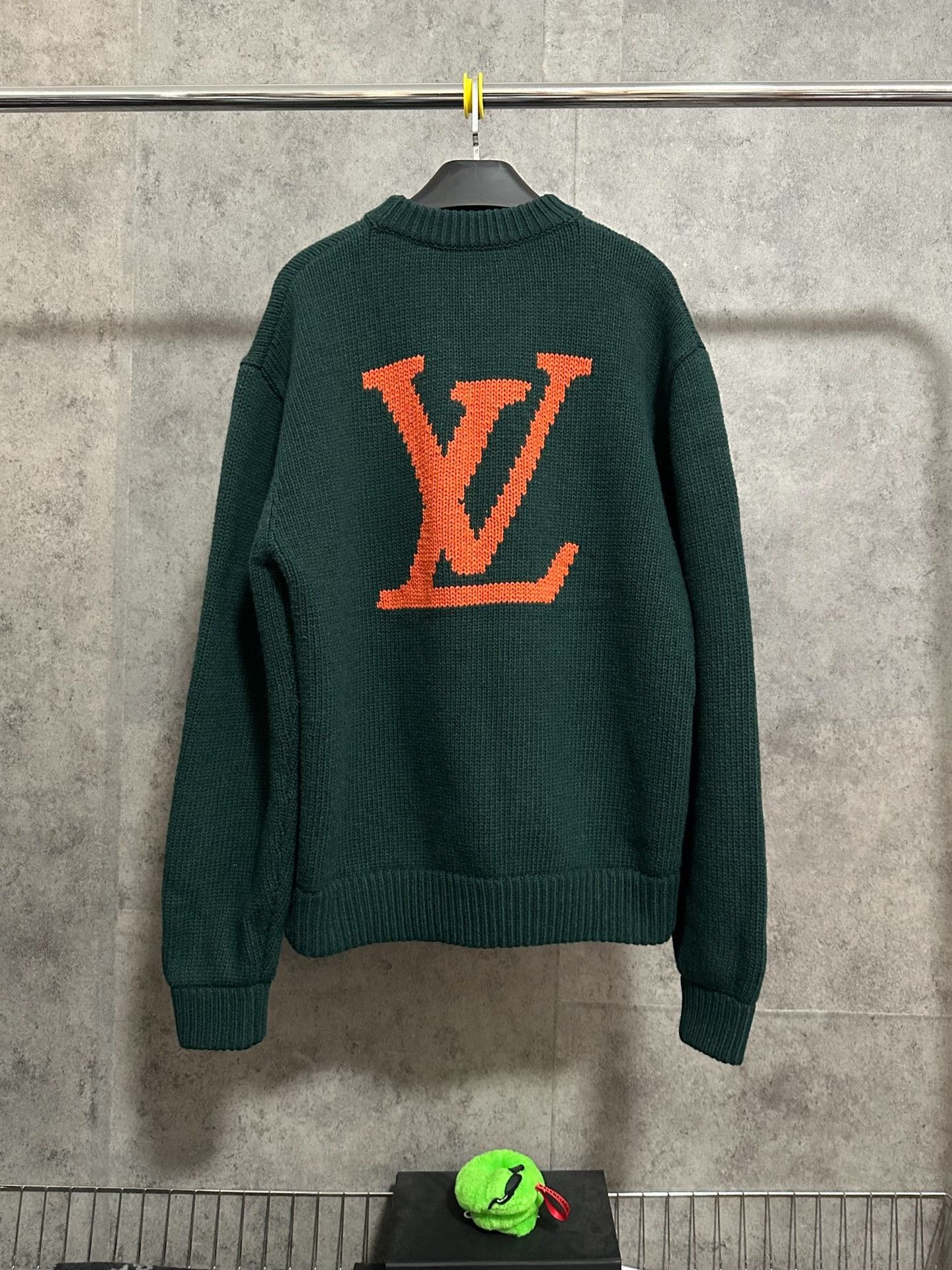 Louis Vuitton LV Logo Knit Sweater Wool Cashmere Blend Size US L / EU 52-54 / 3 - 4 Thumbnail