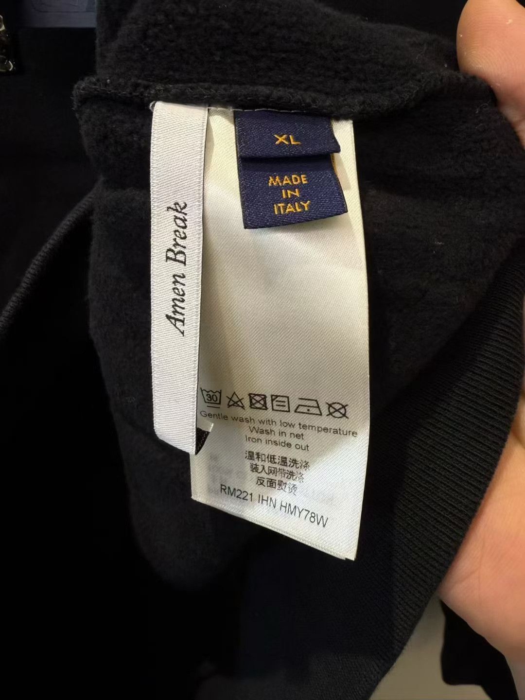 Louis Vuitton Louis Vuitton LV Logo Hoodie Size US XL / EU 56 / 4 - 3 Thumbnail