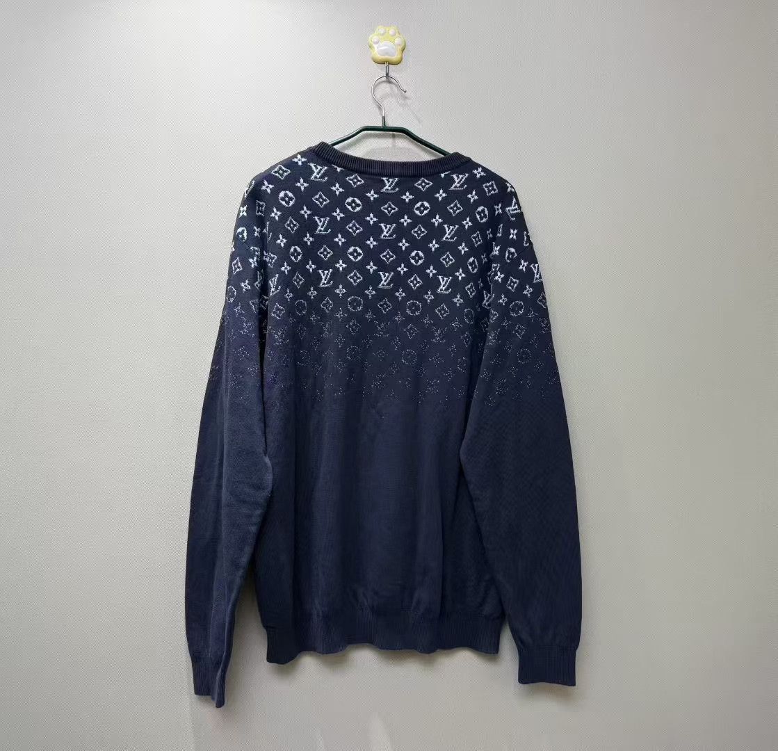 Louis Vuitton Louis Vuitton Gradient Logo Sweater Size US XL / EU 56 / 4 - 4 Thumbnail