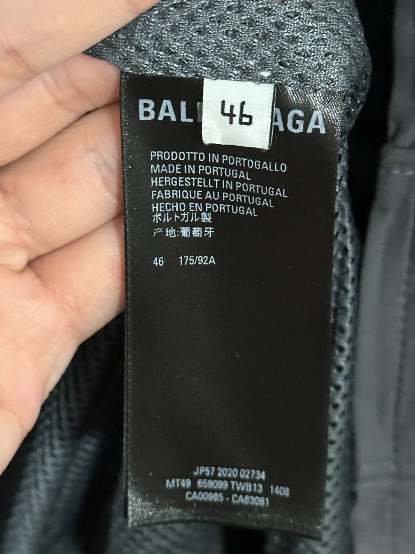 Balenciaga Balenciaga Double B Embroidered Zip Jacket Size US S / EU 44-46 / 1 - 3 Thumbnail