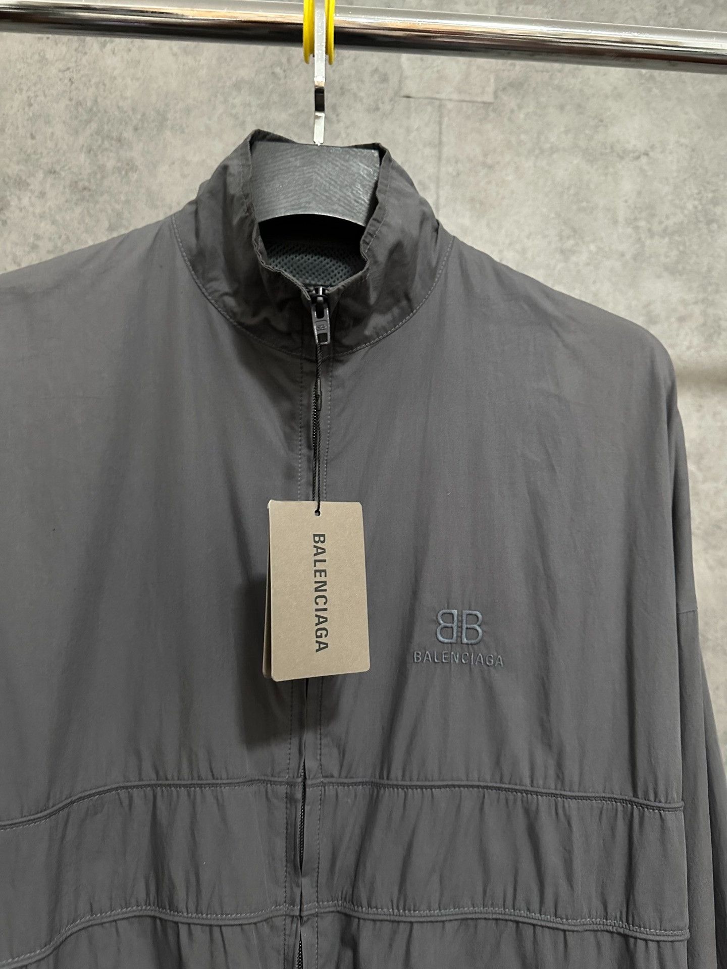 Balenciaga Balenciaga Double B Embroidered Zip Jacket Size US S / EU 44-46 / 1 - 2 Thumbnail