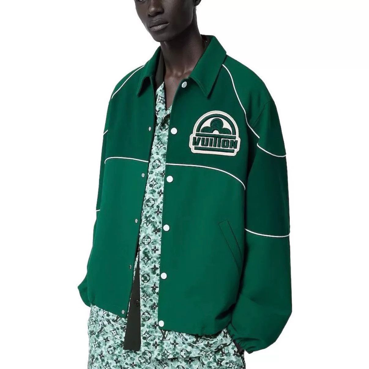 Louis Vuitton LV 24 Early Spring Green Embroidered Jacket Size US M / EU 48-50 / 2 - 6 Thumbnail