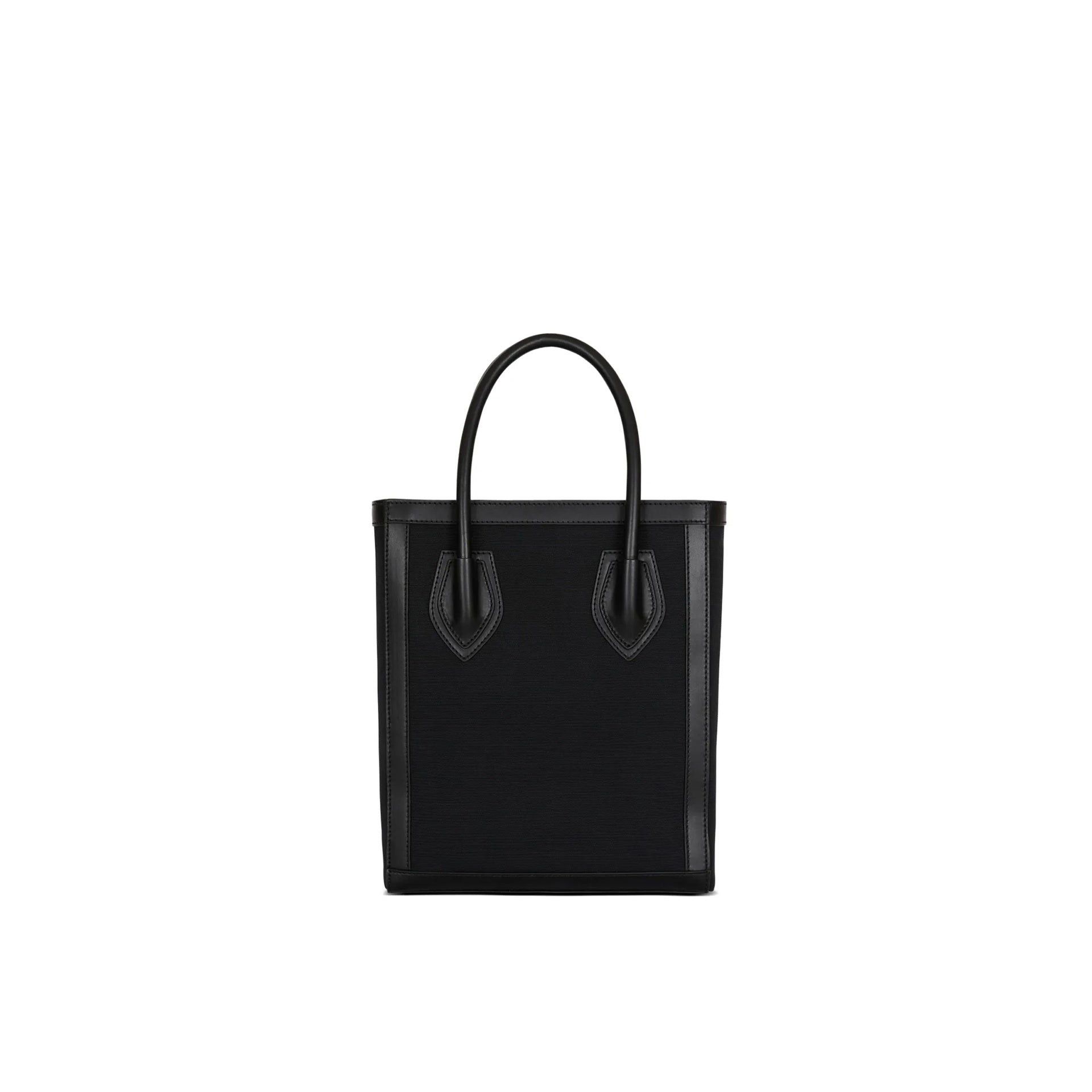 Balmain Balmain leather-trimmed Canvas Tote Bag Size ONE SIZE - 2 Thumbnail