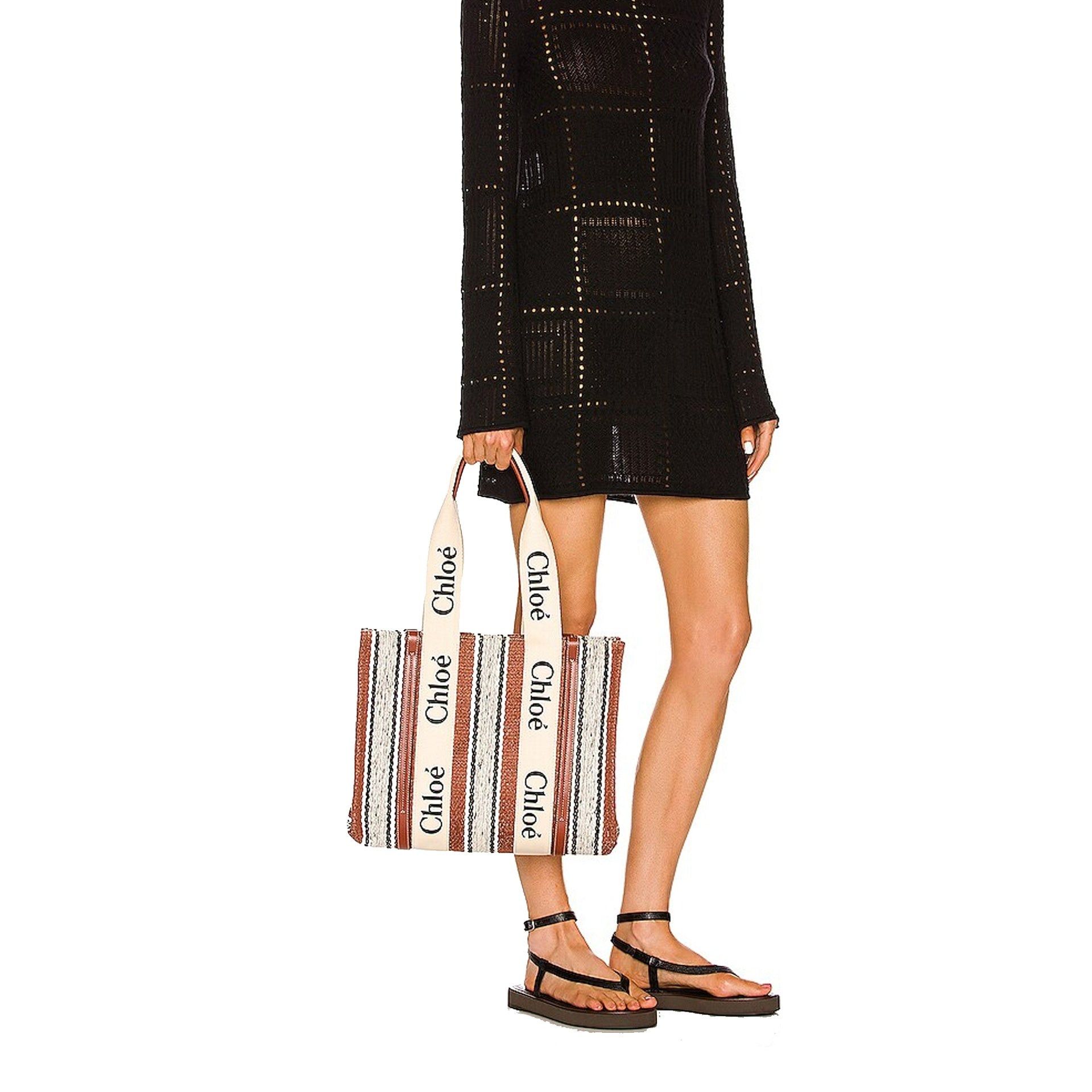 Chloe Chloe Medium Woody Tote Bag Size ONE SIZE - 4 Thumbnail