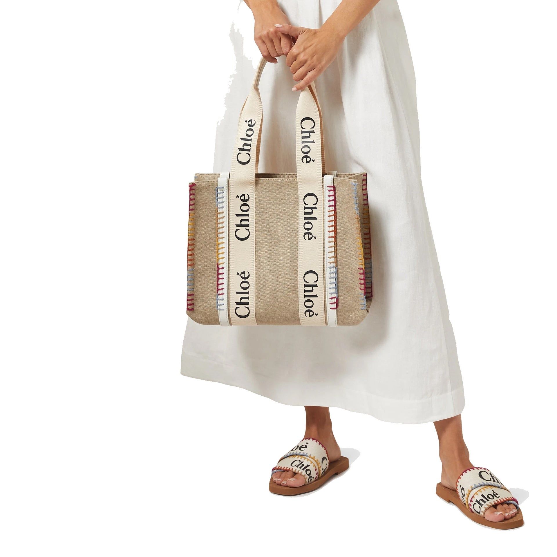 Chloe Chloe Woody Medium Tote Bag Size ONE SIZE - 5 Thumbnail