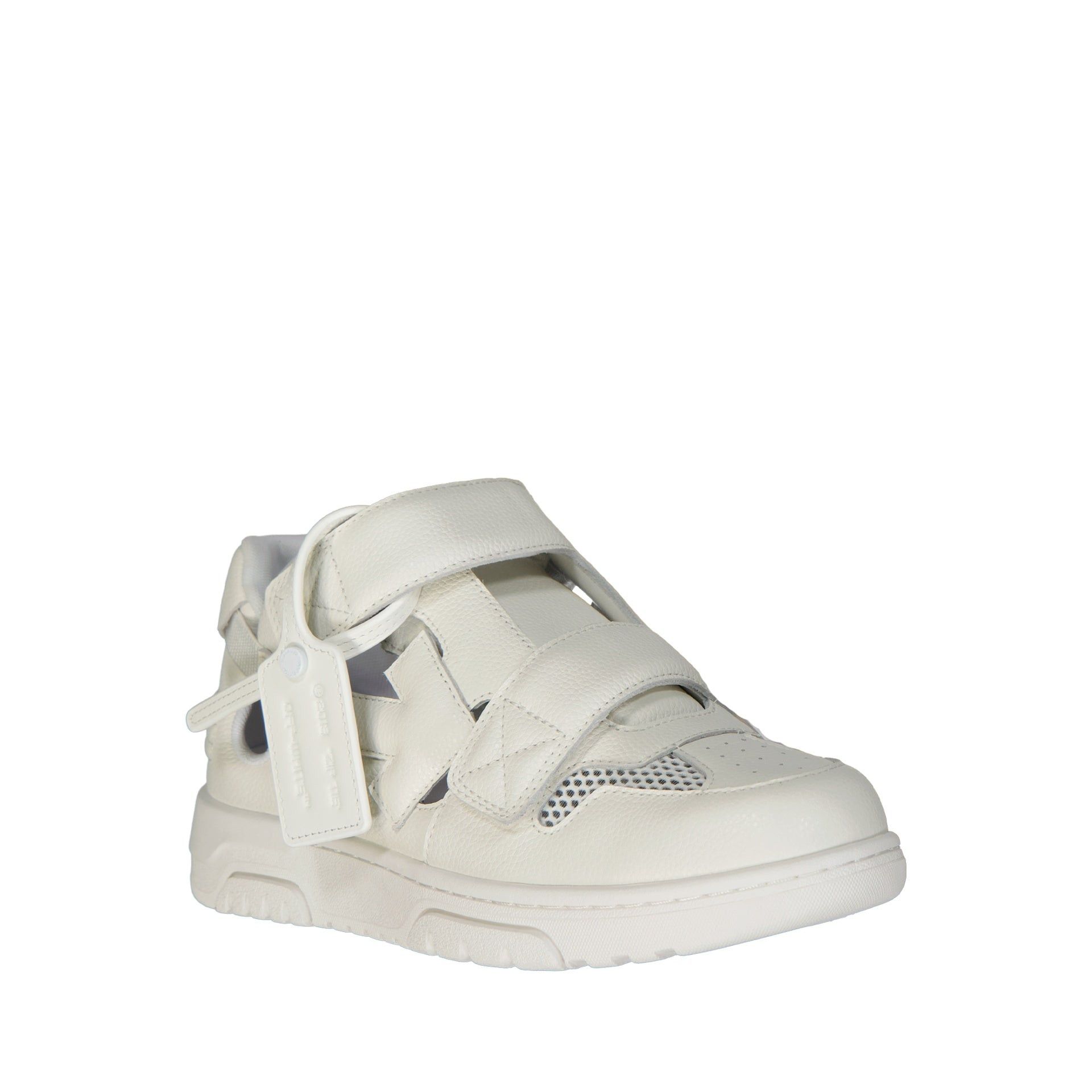 Off-White OFF-WHITE Leather Sneakers Size US 12 / EU 45 - 2 Thumbnail
