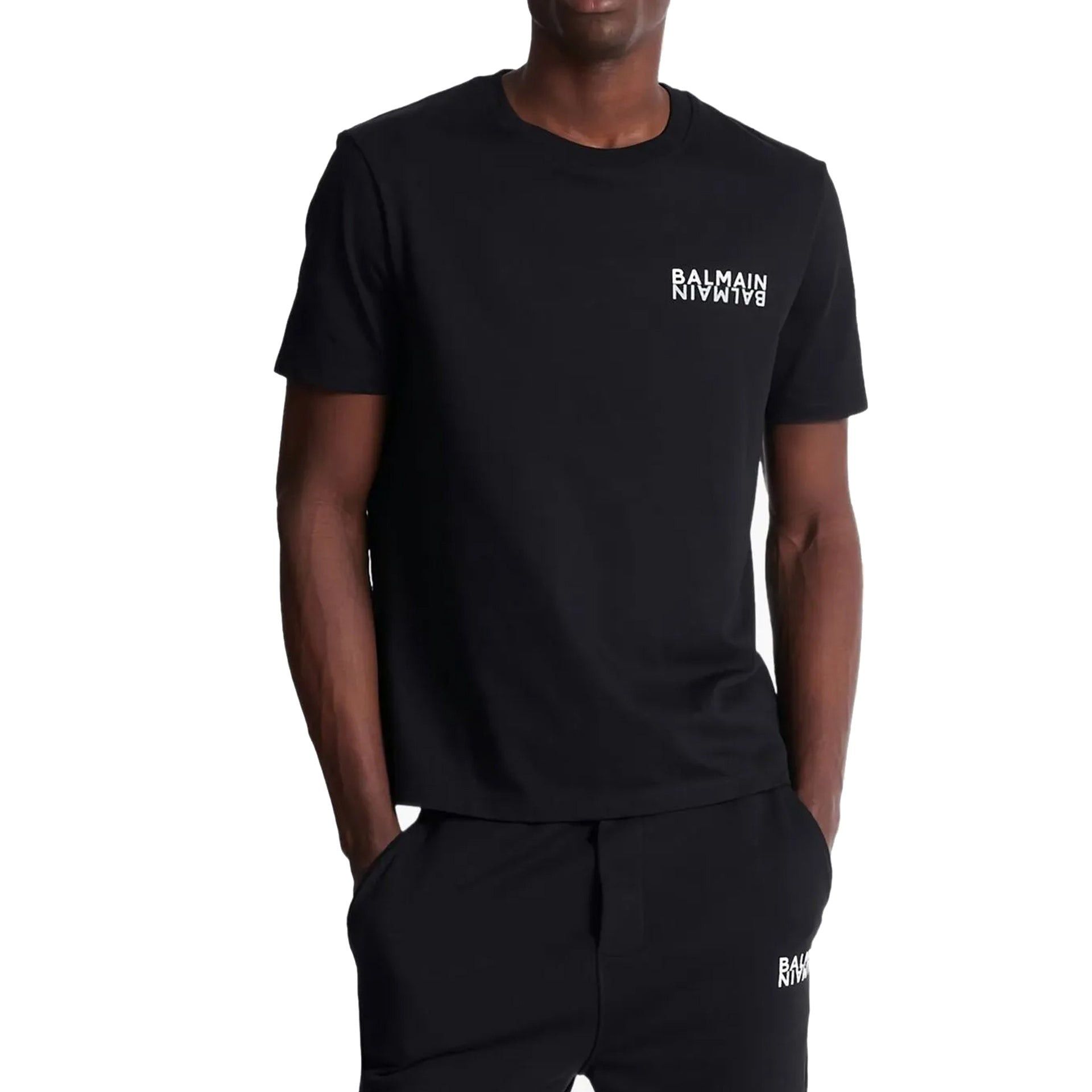 Balmain Balmain logo-print T-shirt Size US XXL / EU 58 / 5 - 2 Thumbnail