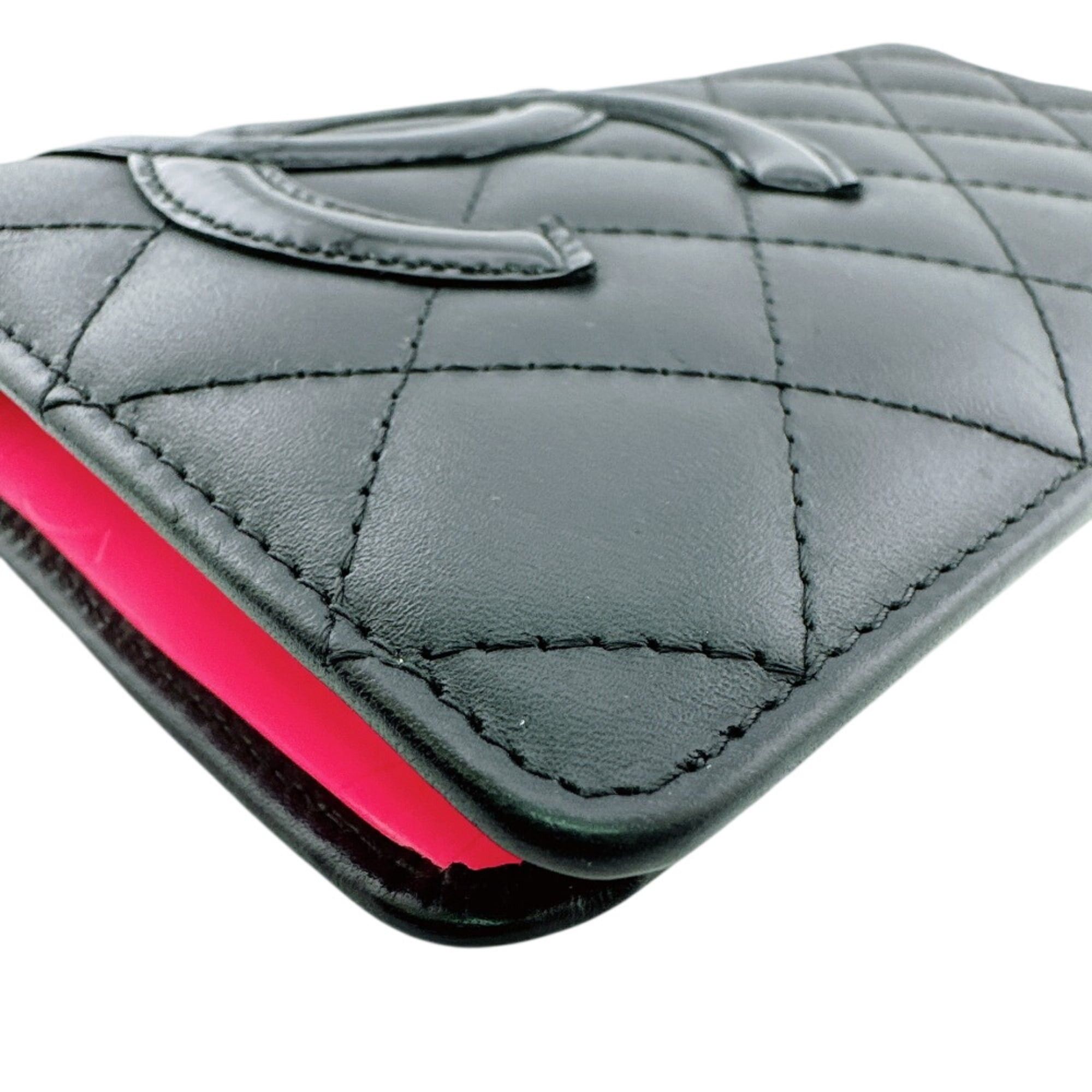Chanel Chanel Long Wallet Cambon Line Coco Mark Black Size ONE SIZE - 5 Thumbnail