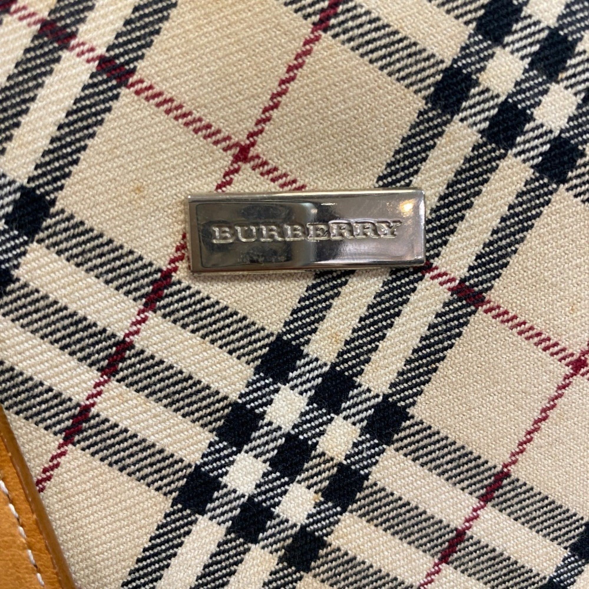 Burberry BURBERRY Nova Check Tote Bag Shoulder Beige Size ONE SIZE - 13 Thumbnail