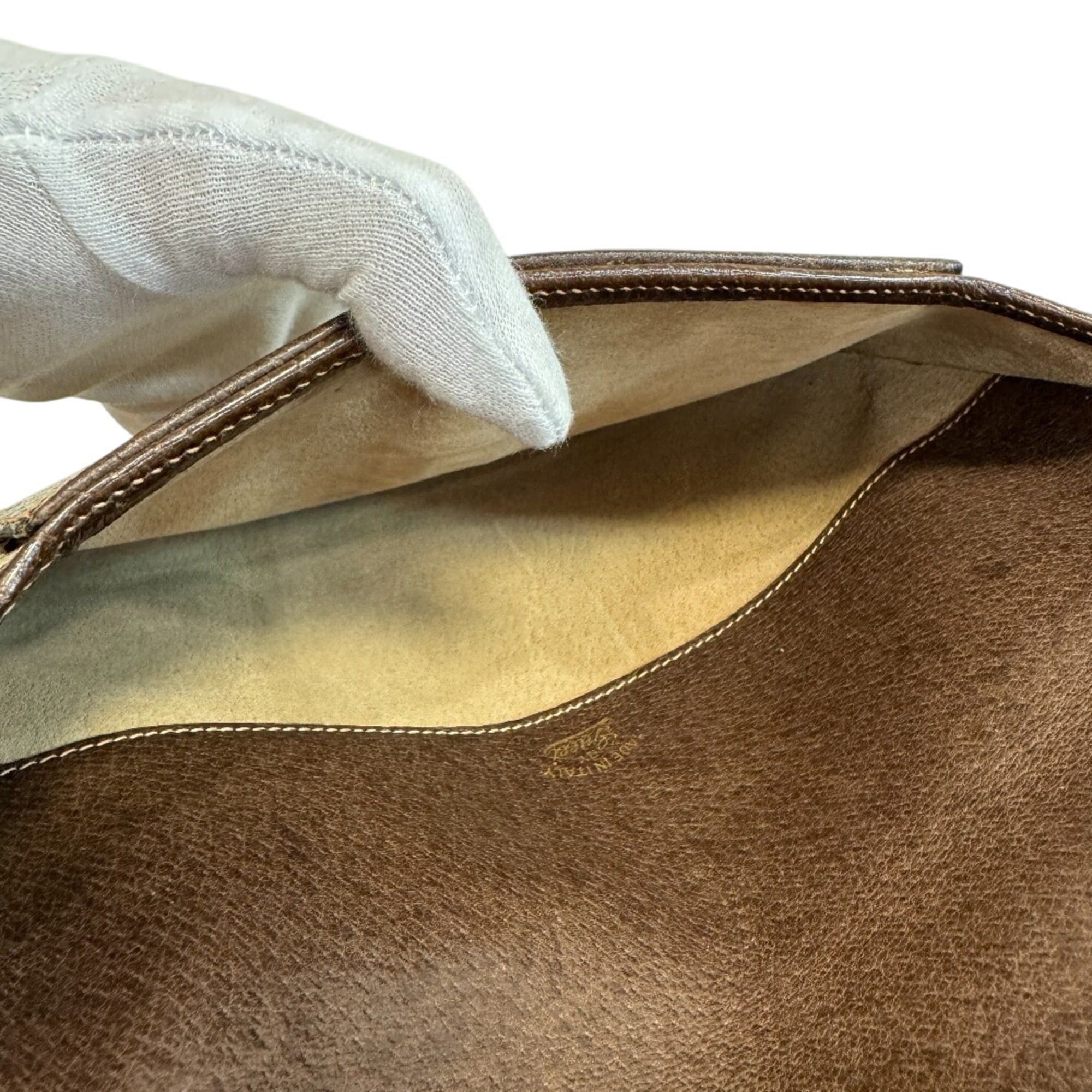 Gucci GUCCI Old Gucci Letter Pouch Second Bag GG Pattern Clutch Beige Size ONE SIZE - 7 Thumbnail