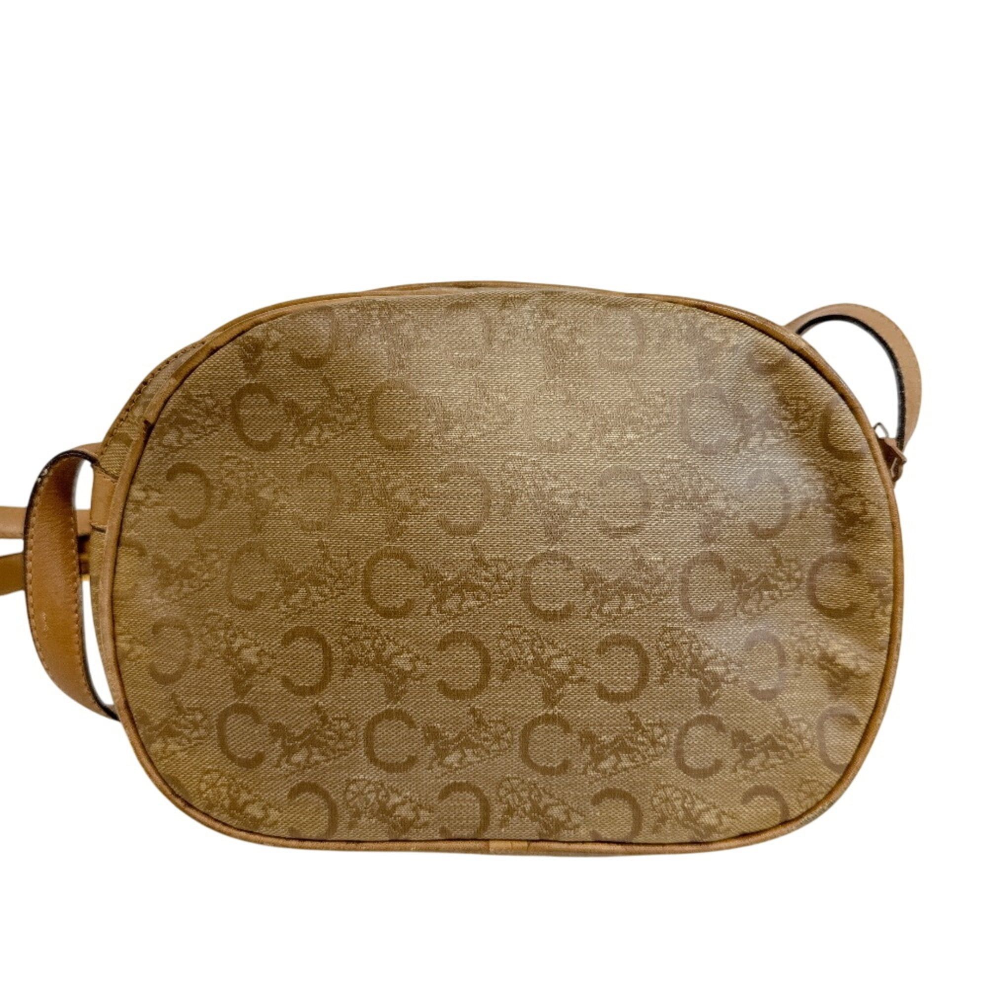 Celine CELINE Sulky Pochette C Carriage Pattern Shoulder Bag Brown Size ONE SIZE - 2 Thumbnail